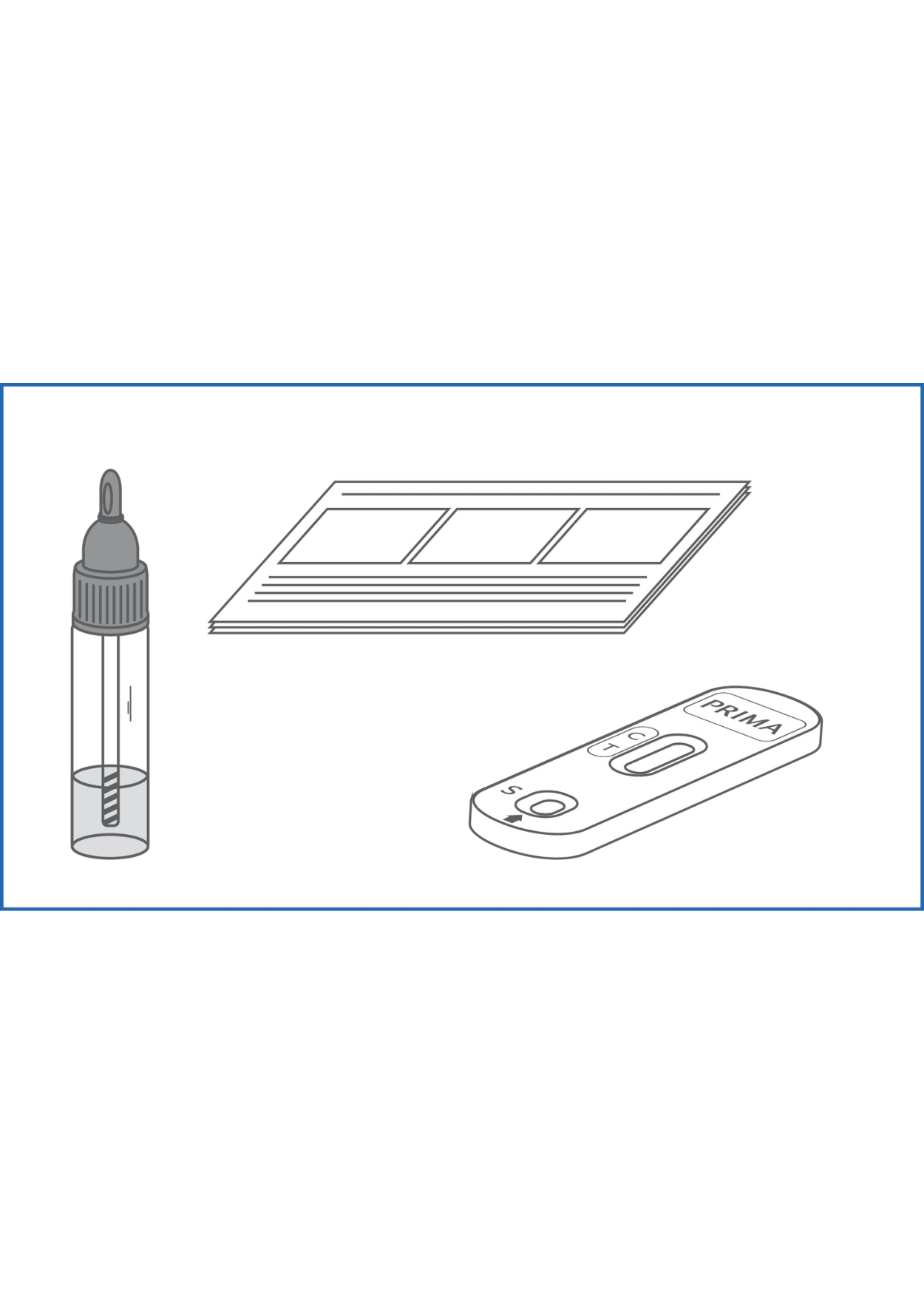 PRIMA Darm Bowel FOB Selbsttest für Zuhause