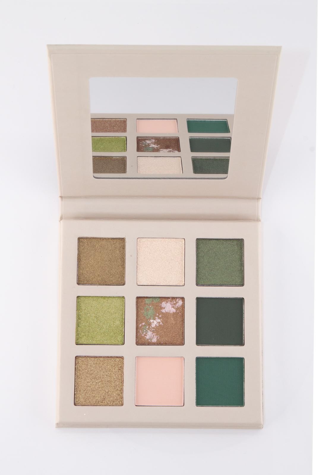 Grün Töne 9er Lidschattenpalette