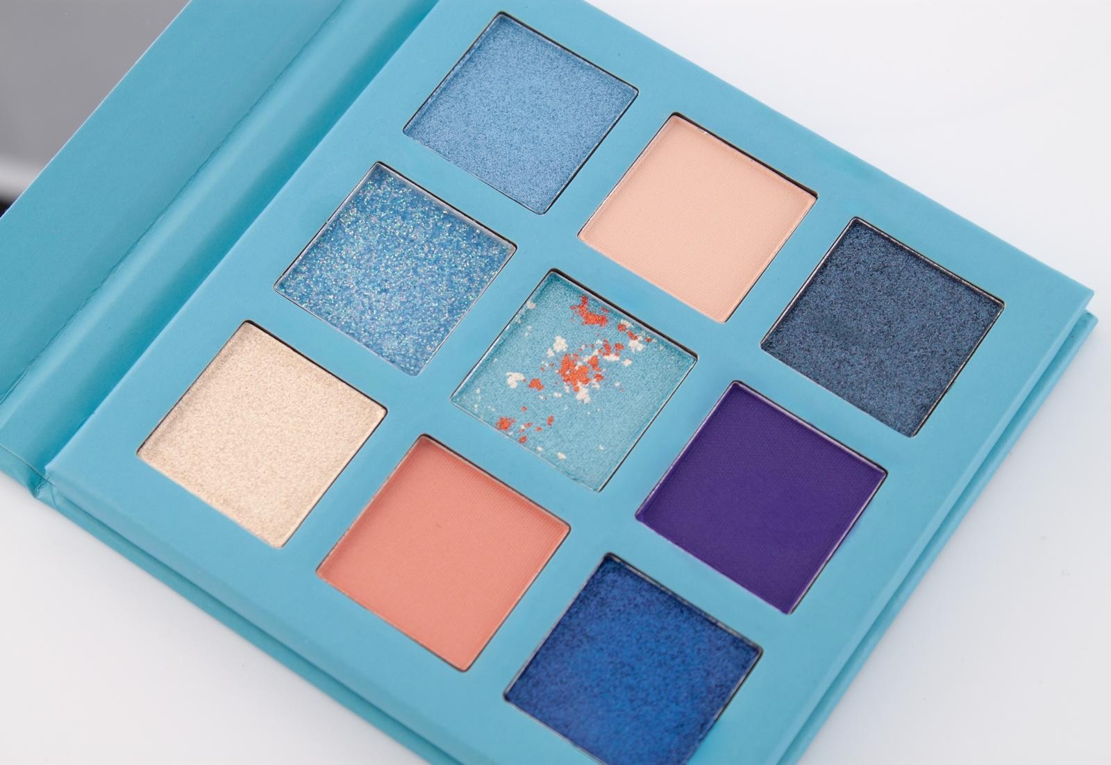 Blaue Töne 9er Lidschattenpalette