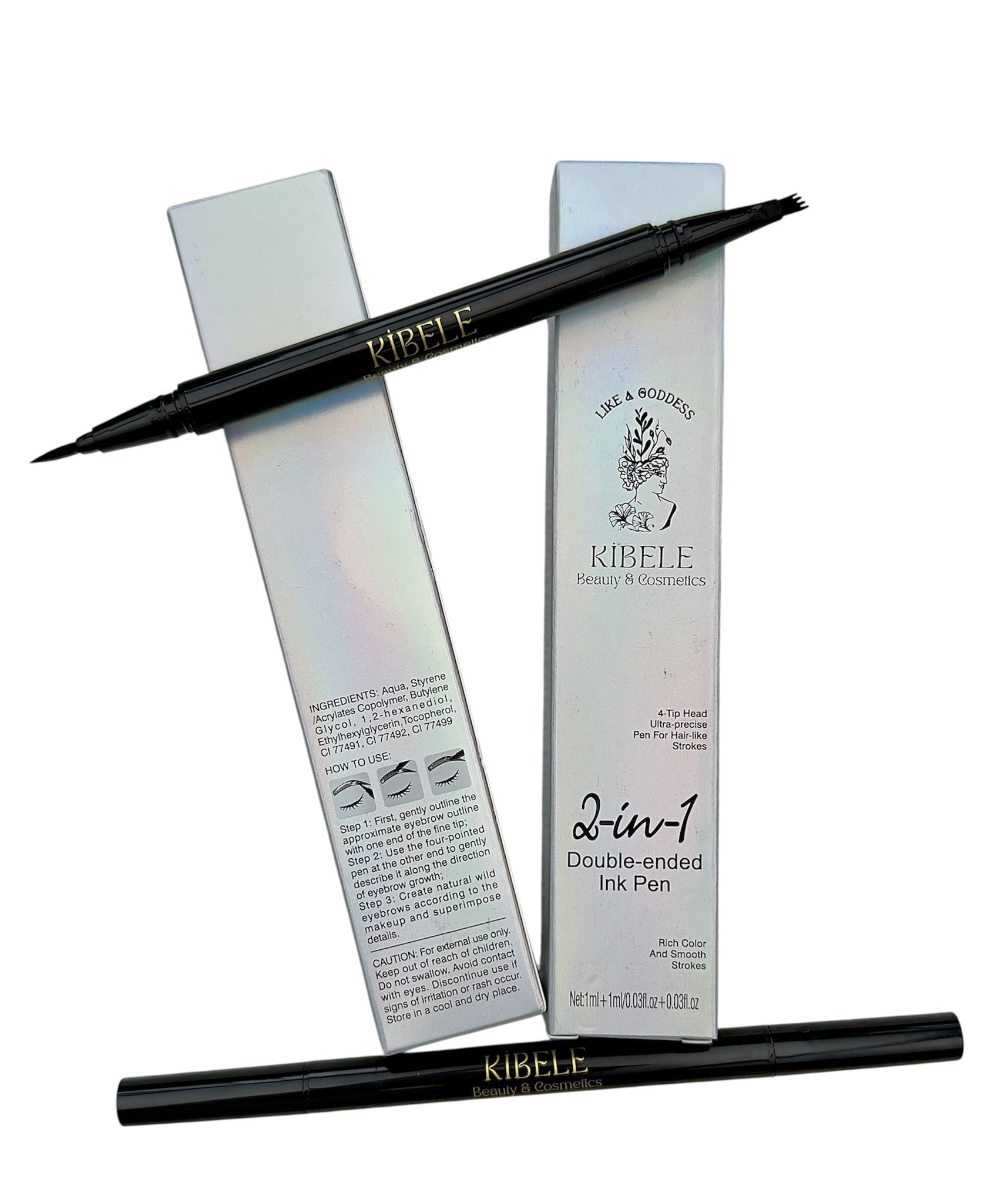 2-in-1 Doppelspitz Eyeliner 