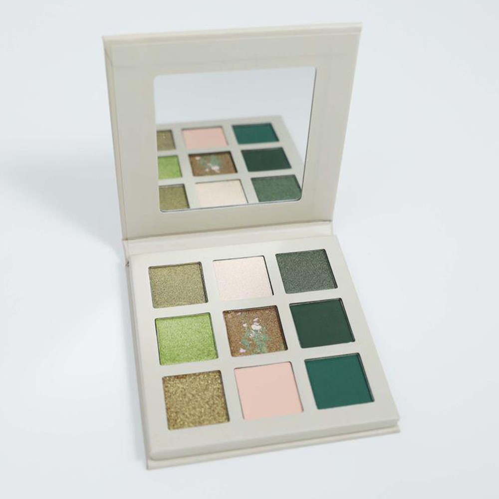 Grün Töne 9er Lidschattenpalette