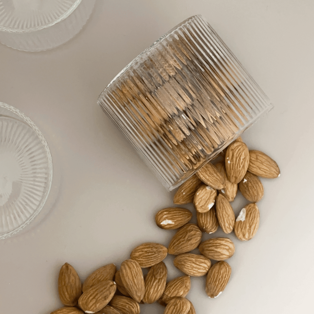 Riffel Snack Schalen aus Broksilikat - Set aus 6 Stück