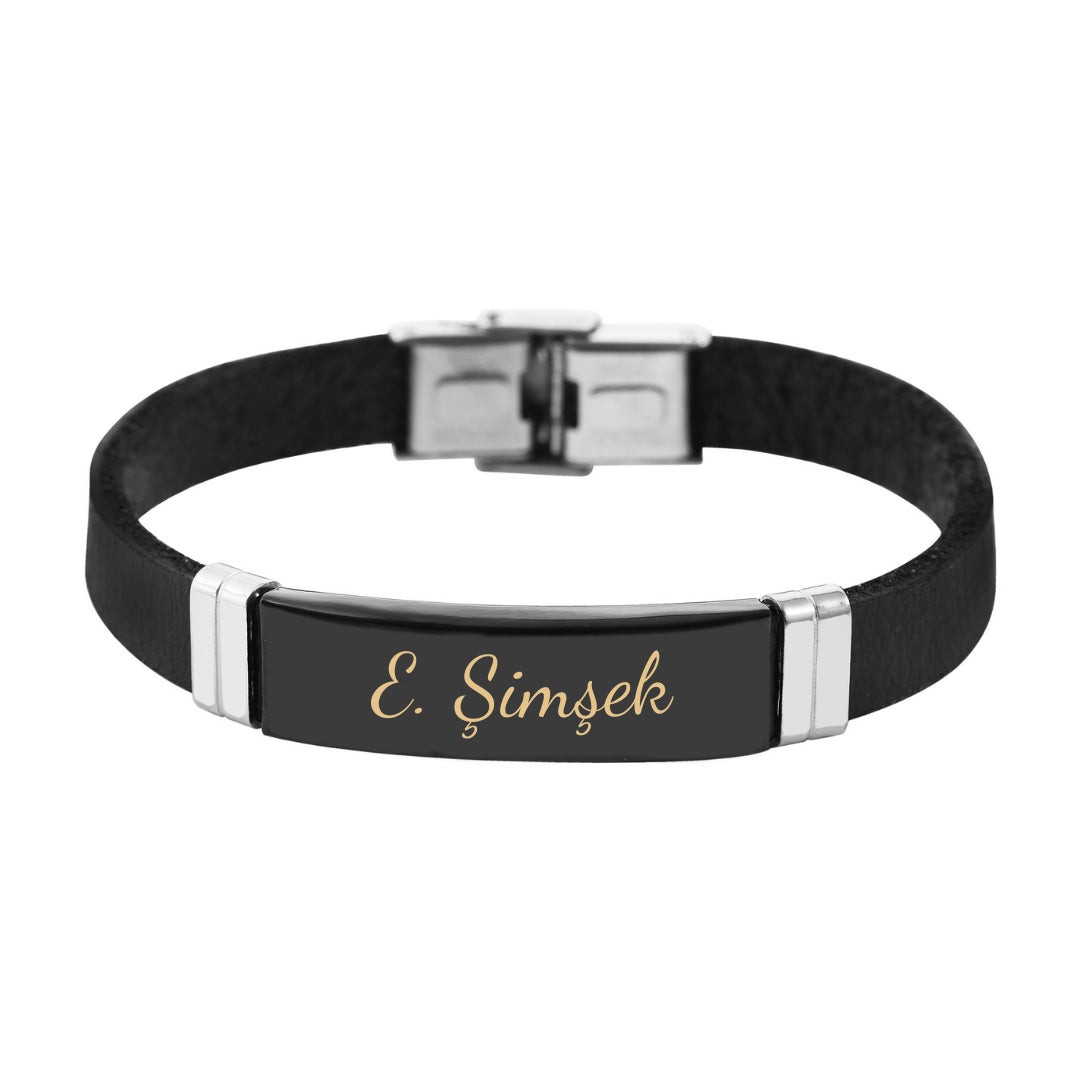 Edelstahl Armband mit Gravur