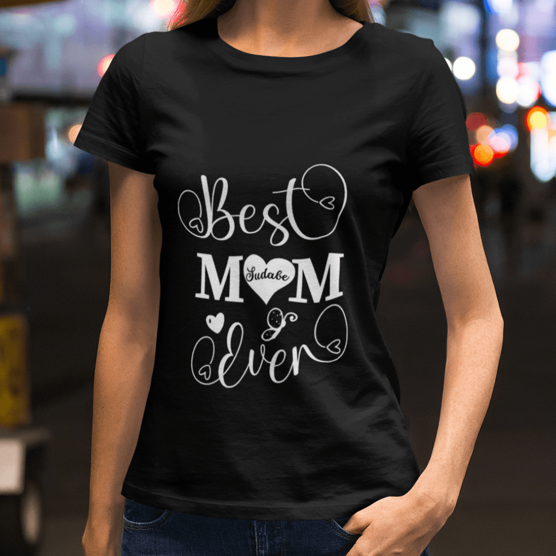 Personalisiertes bedrucktes T-Shirt für MAMA