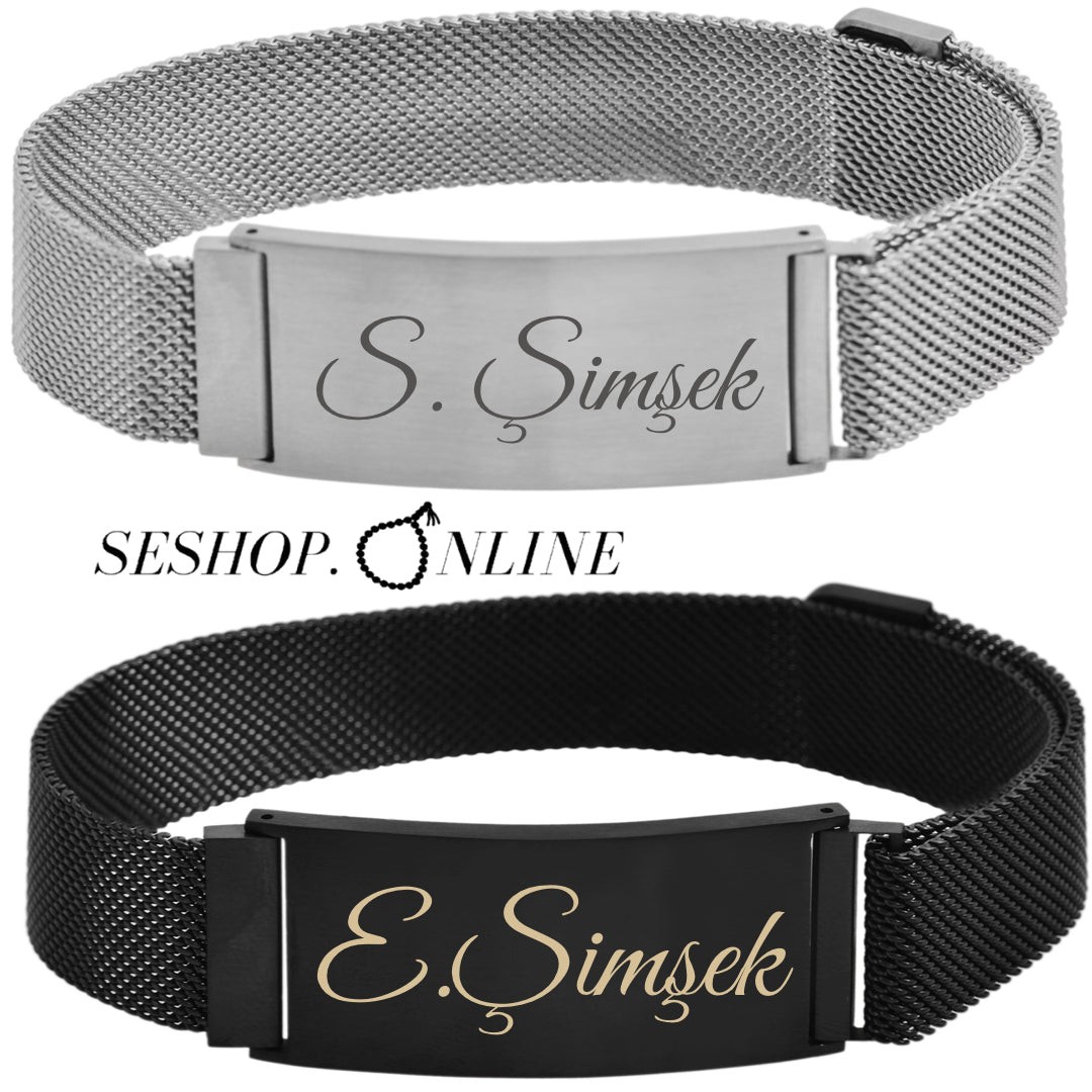 LIMITED SILVER BLACK PARTNERARMBAND