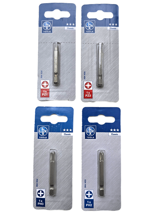 LUX TOOLS Bit Länge 50 mm – Ø 6,3 mm
