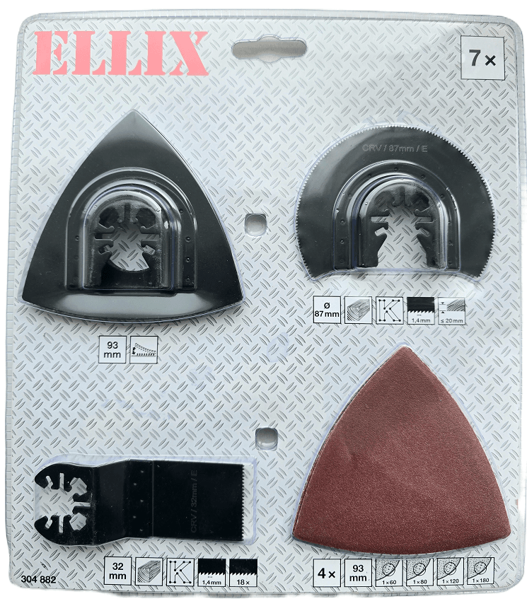 LUX - ELLIX Multifunktionswerkzeug 7 Teilig 