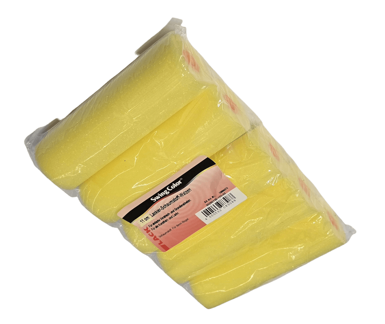 Lackier - Schaumstoffwalze 5er Pack 11cm 