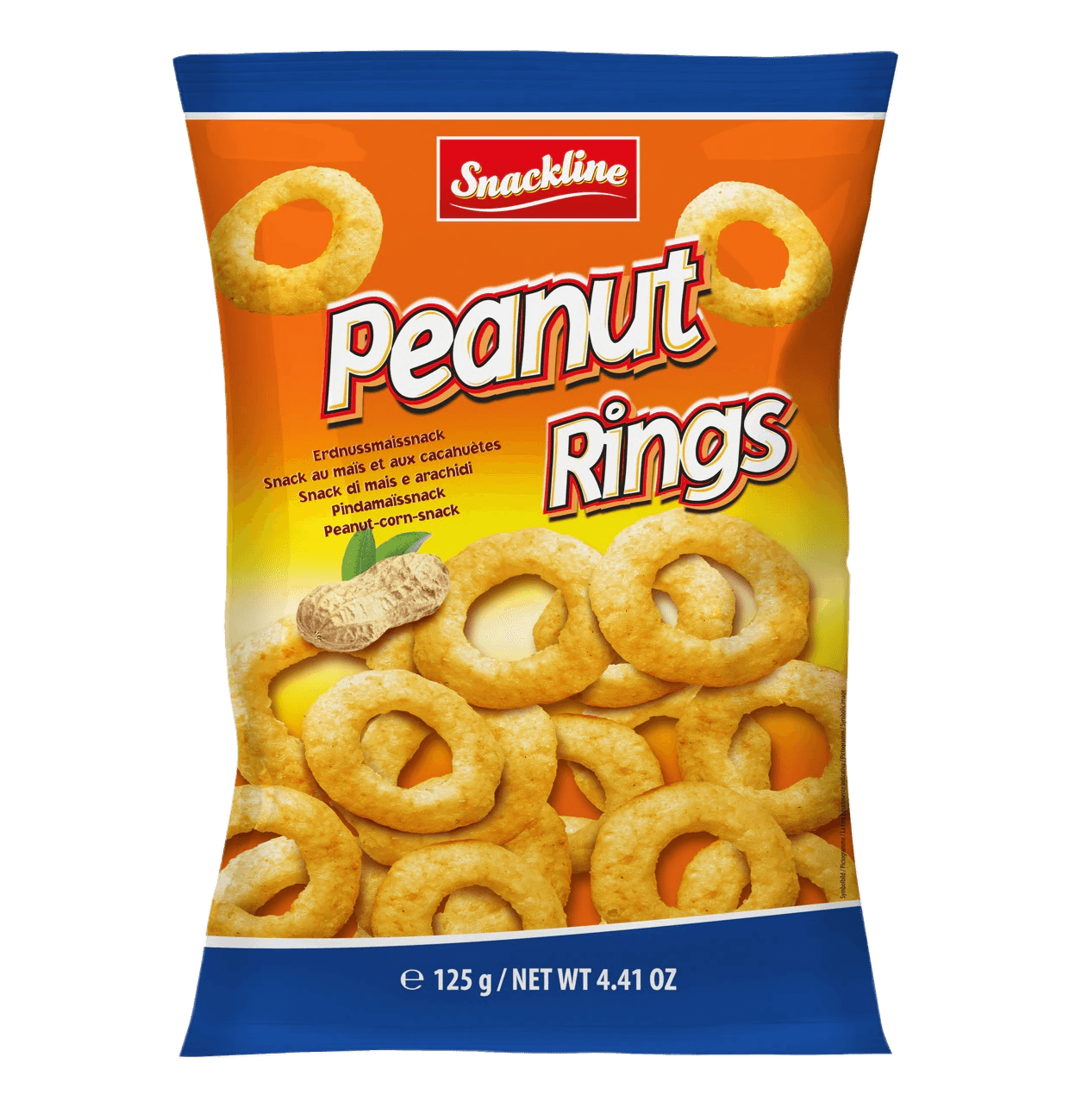 Snackline Peanut Rings Erdnussmaissnack