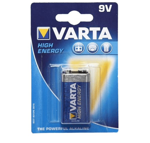 Batterie VARTA 9 Volt Block high energy Alkaline