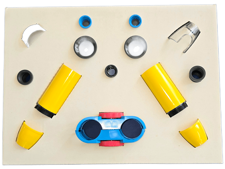 Baukasten Polyopticon 5 in 1 Optisches Spielzeug 