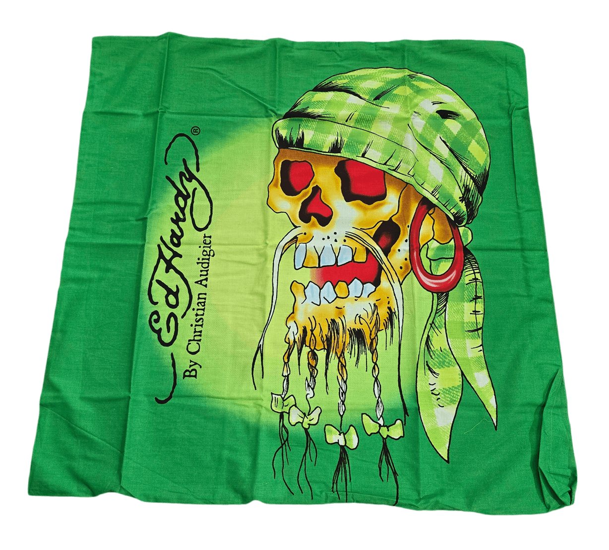 Ed Hardy Kissenbezug Pirate Skull