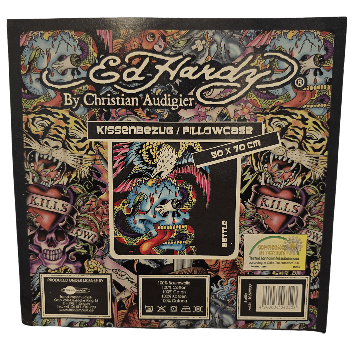 Ed Hardy Kissenbezug Battle 