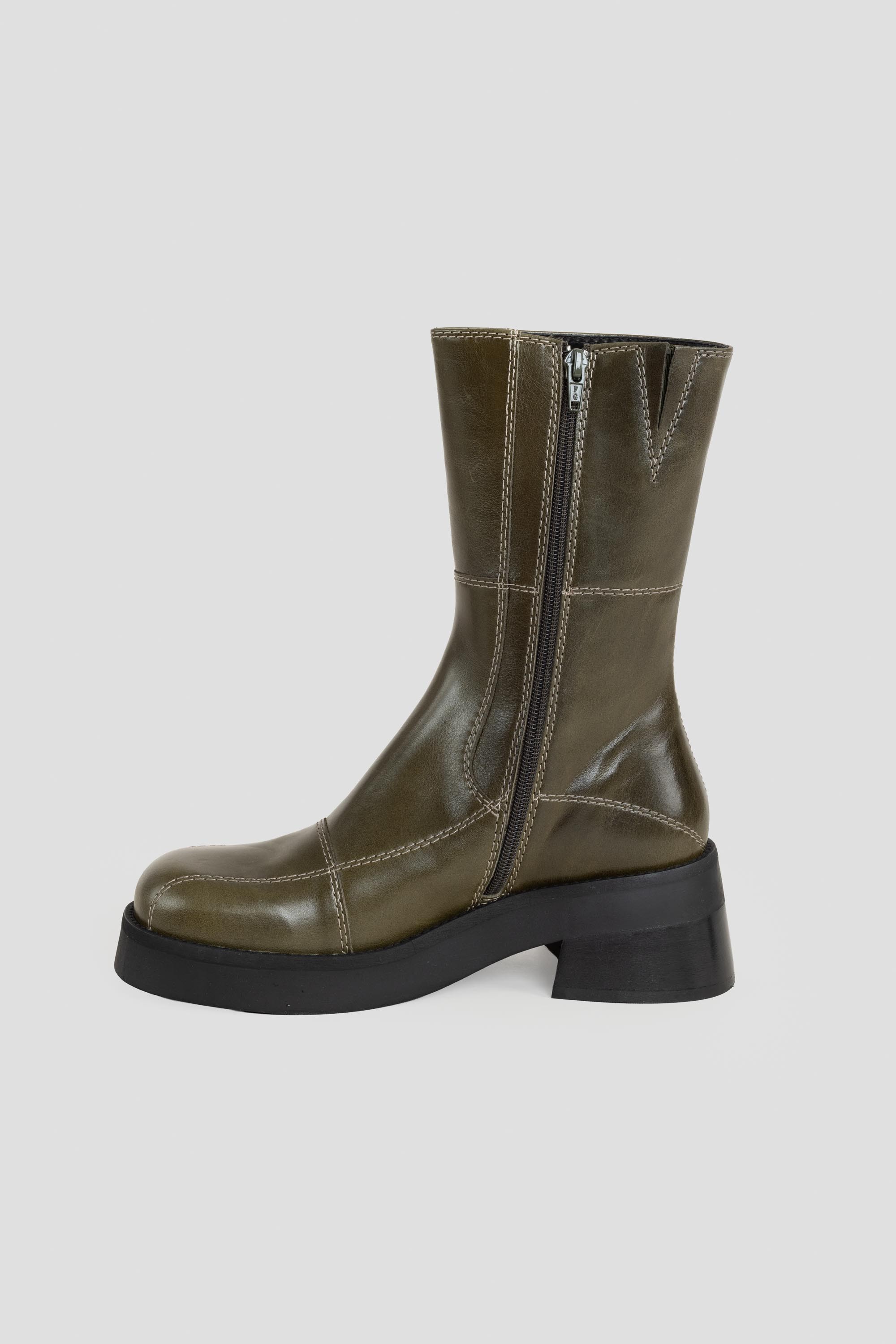 Heya Ankle Boots Khaki