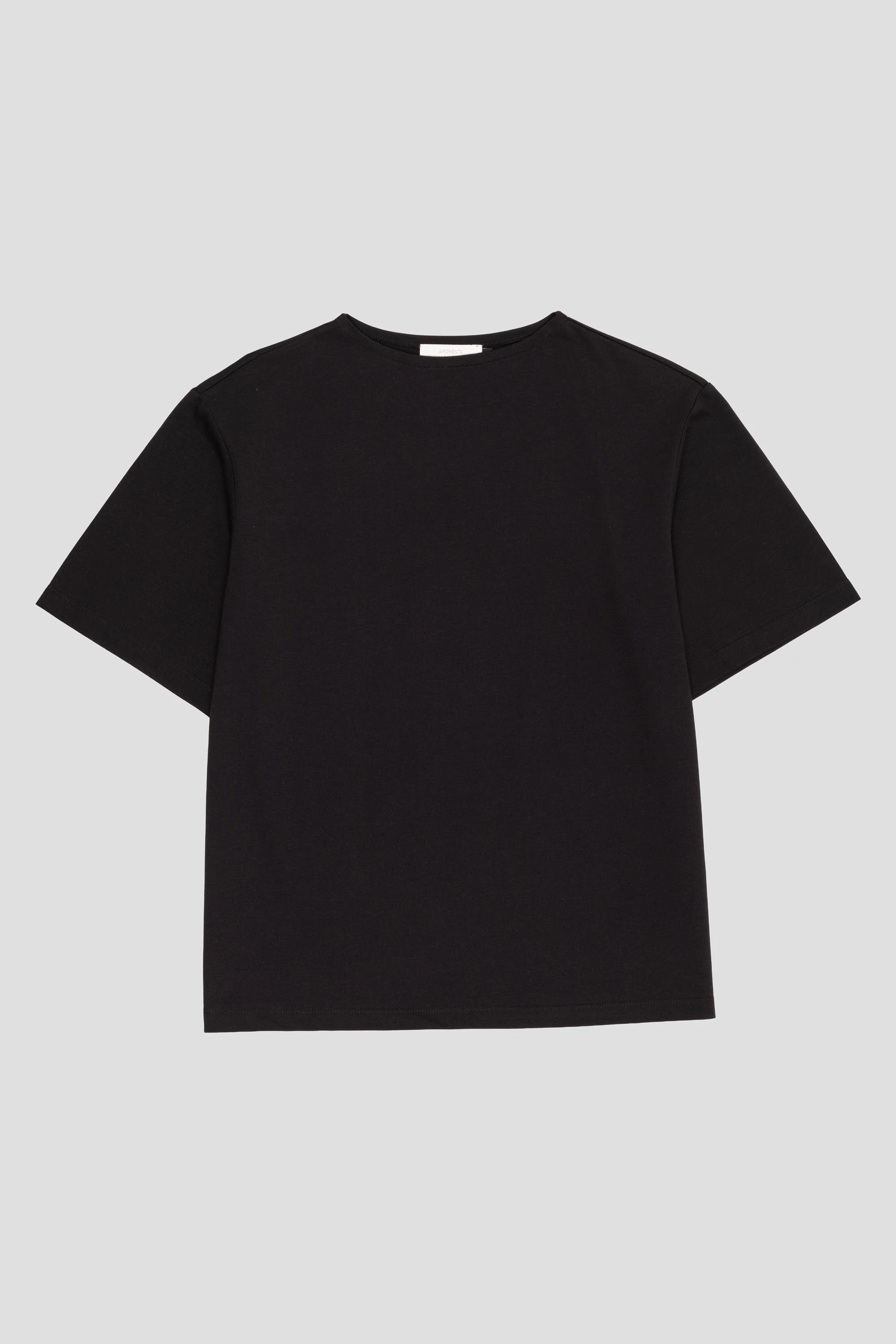 Boat Neck T-Shirt Black
