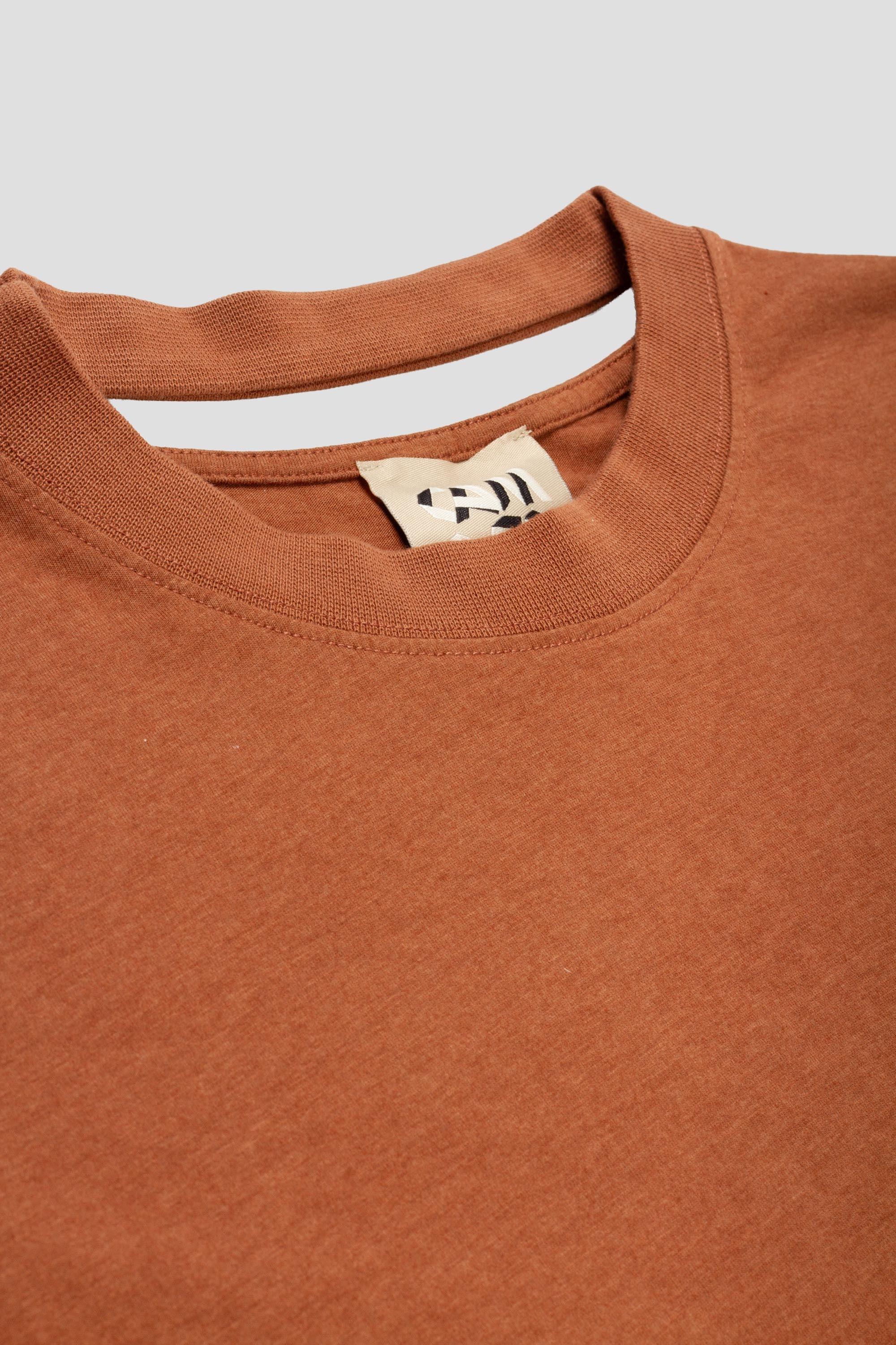 Boxy T-Shirt S/S Terracotta