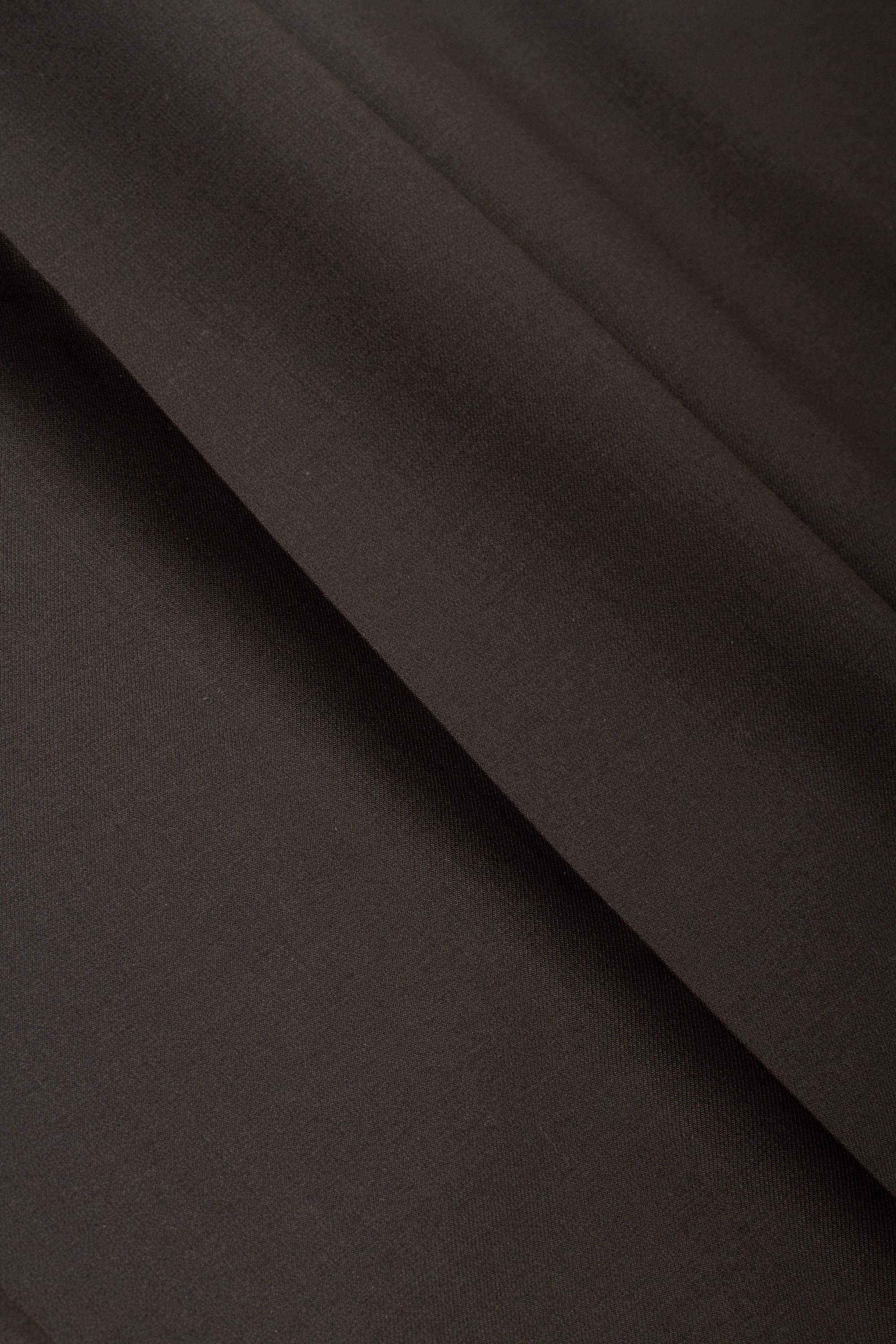 Classic Trousers Coffee Twill Wool