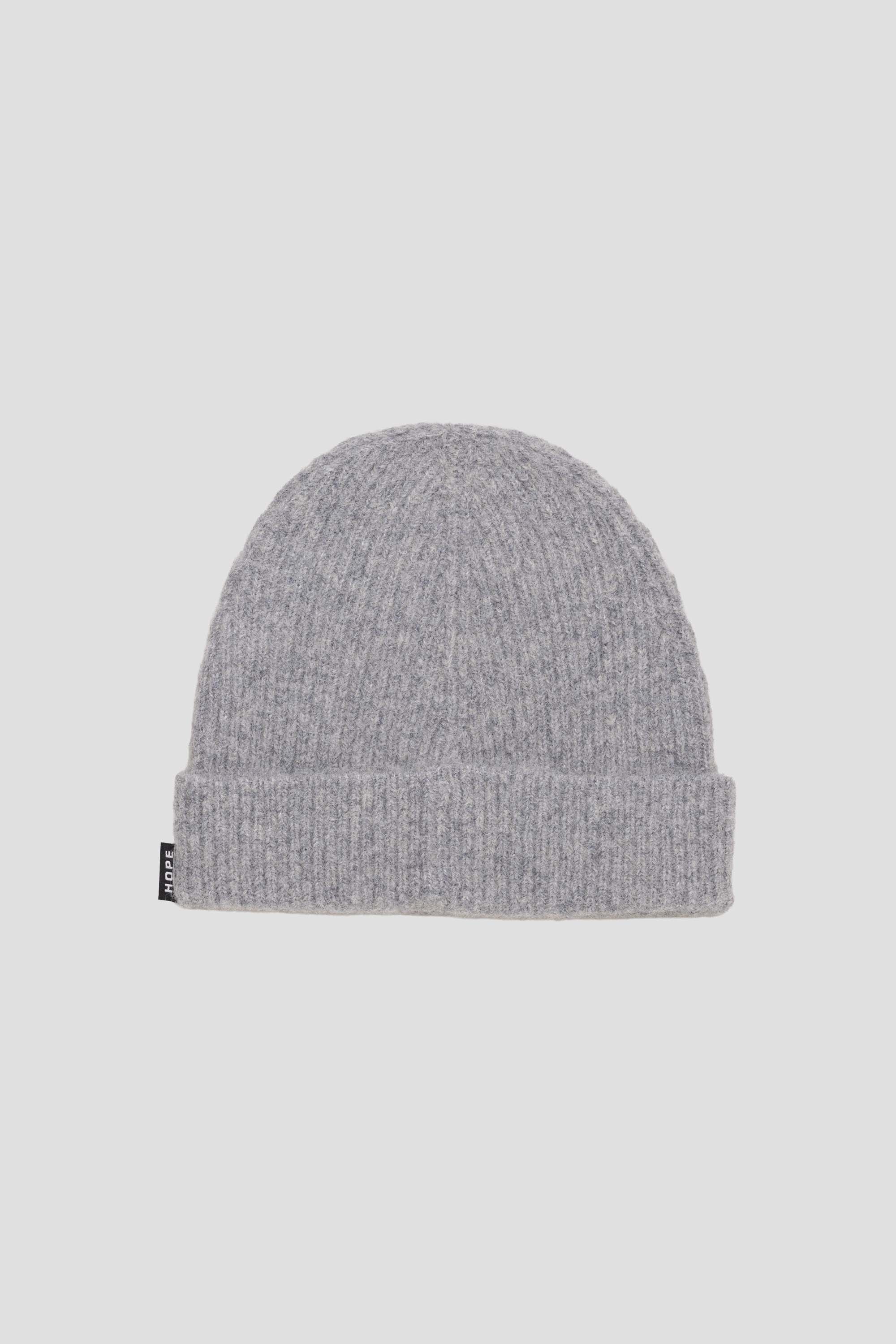 Helm Hat Grey Melange Yak