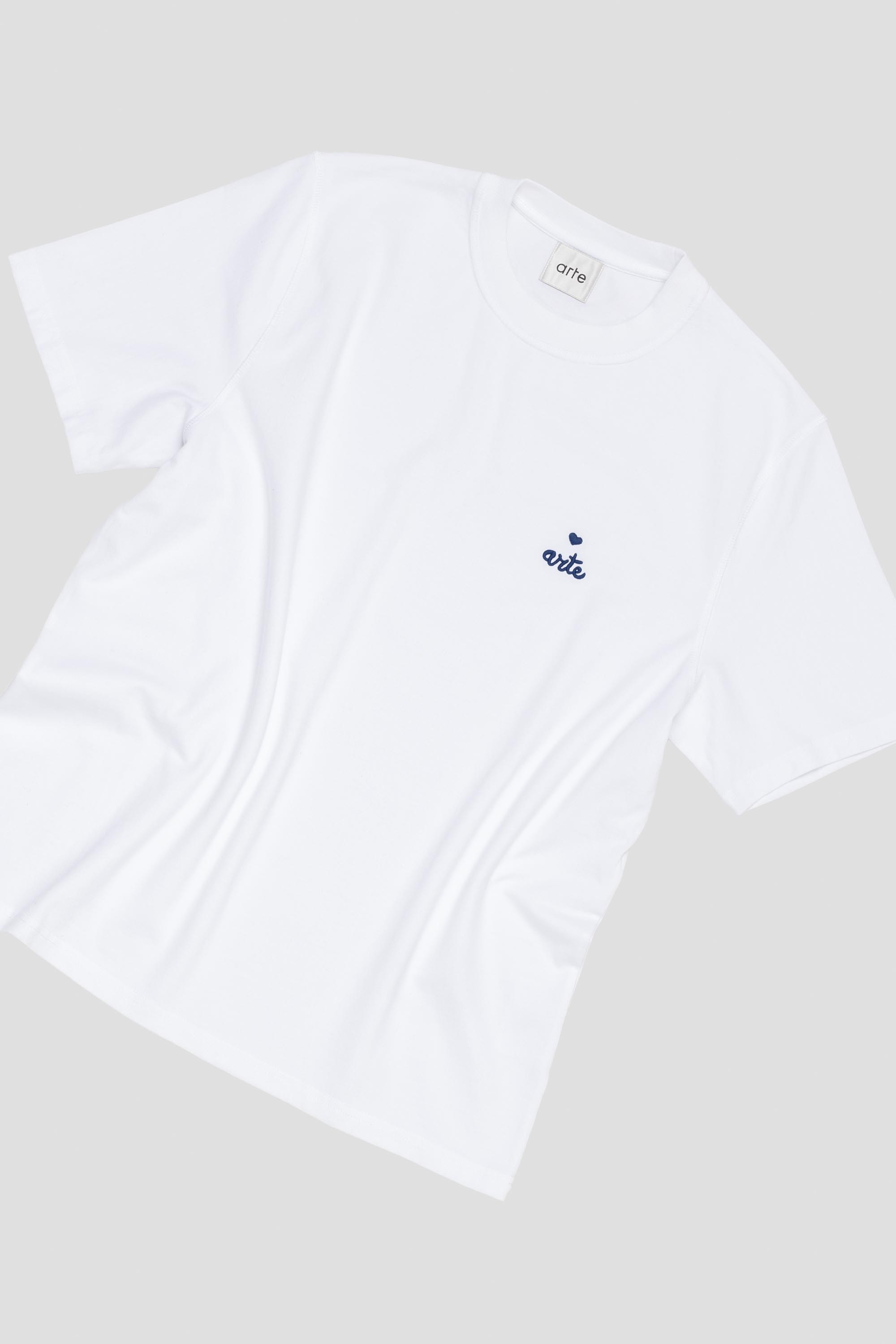 SS25 Heart Logo T-Shirt White