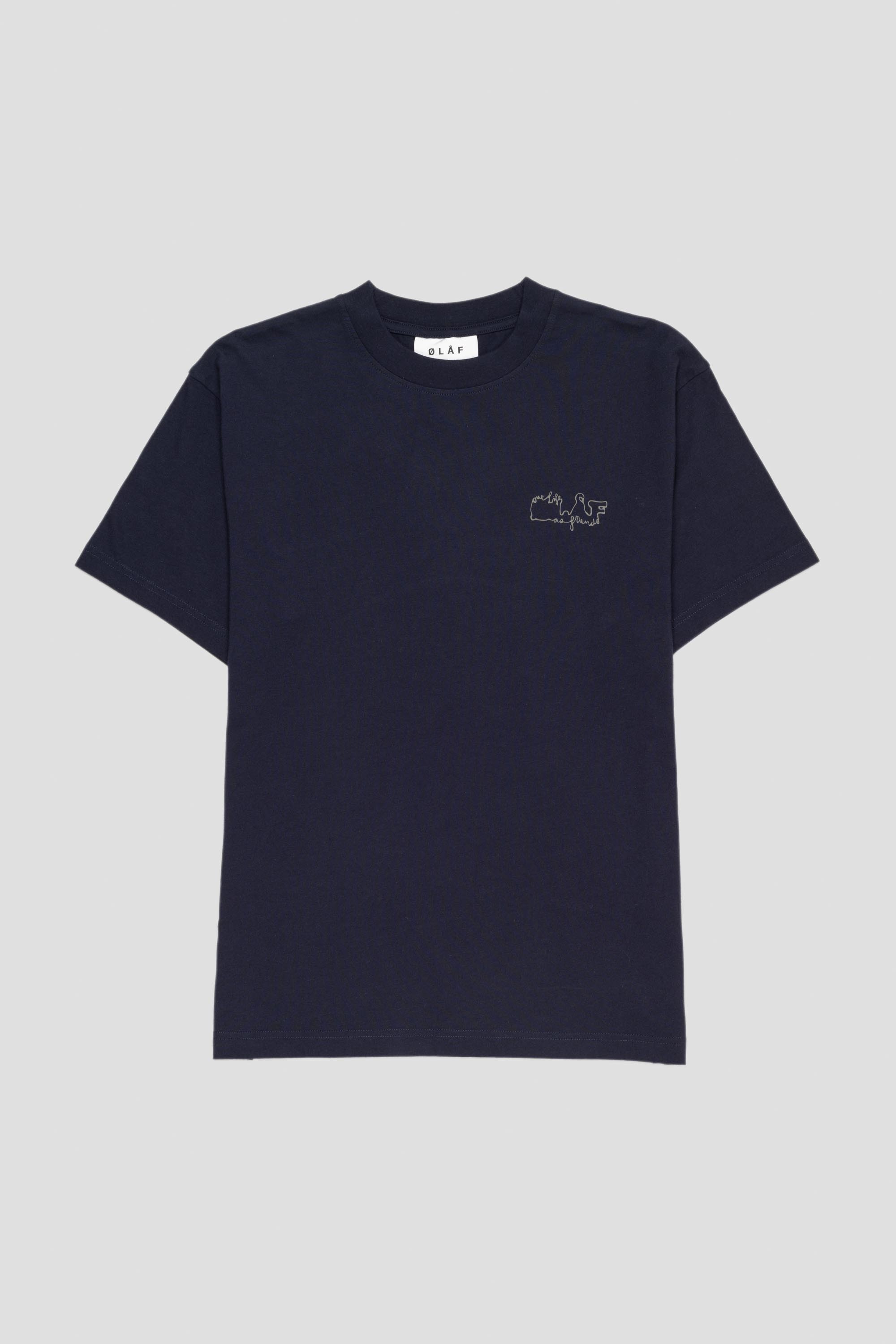 Skyline Logo Tee Navy