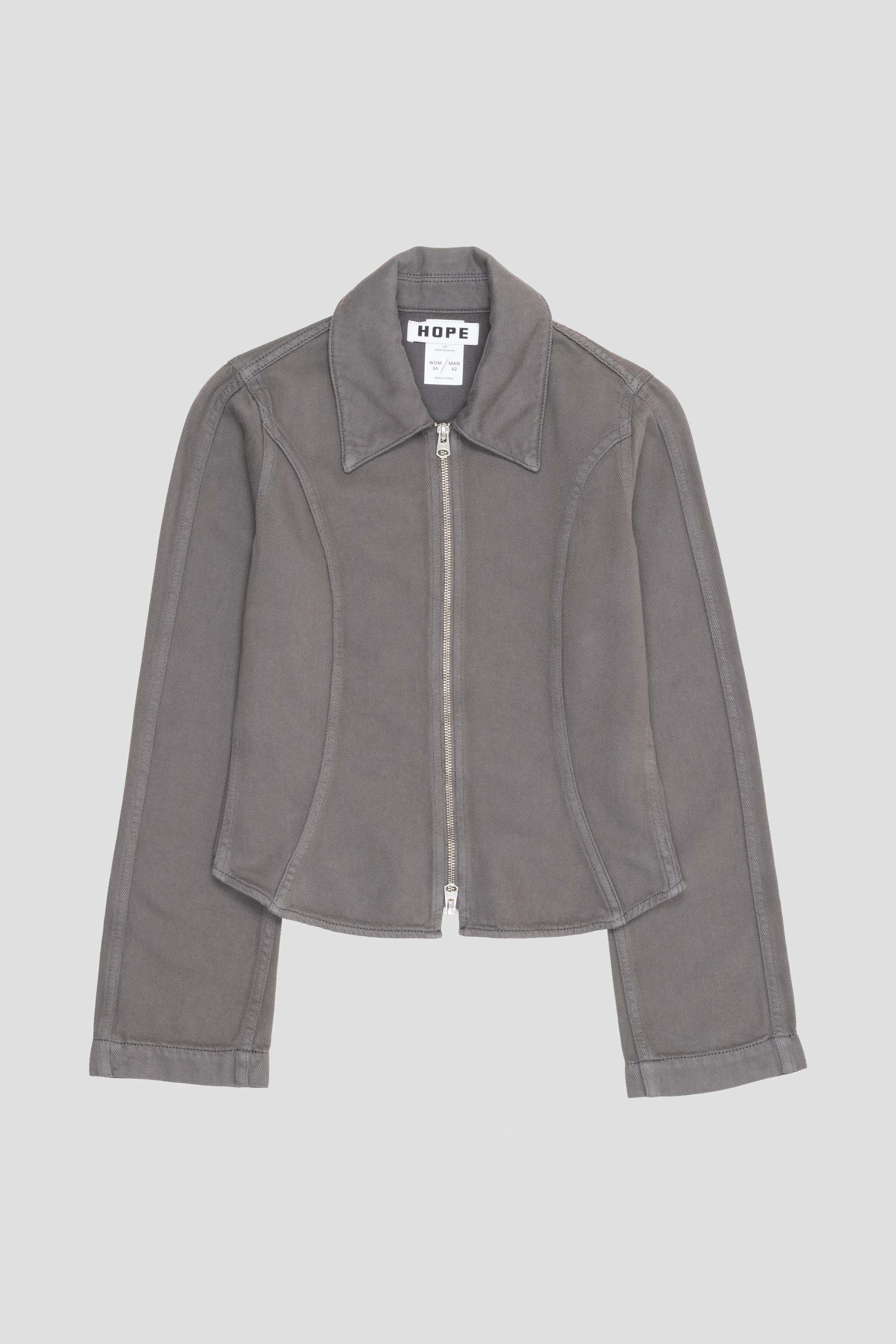 Sweep Shirt Washed Black Fluid Tencel