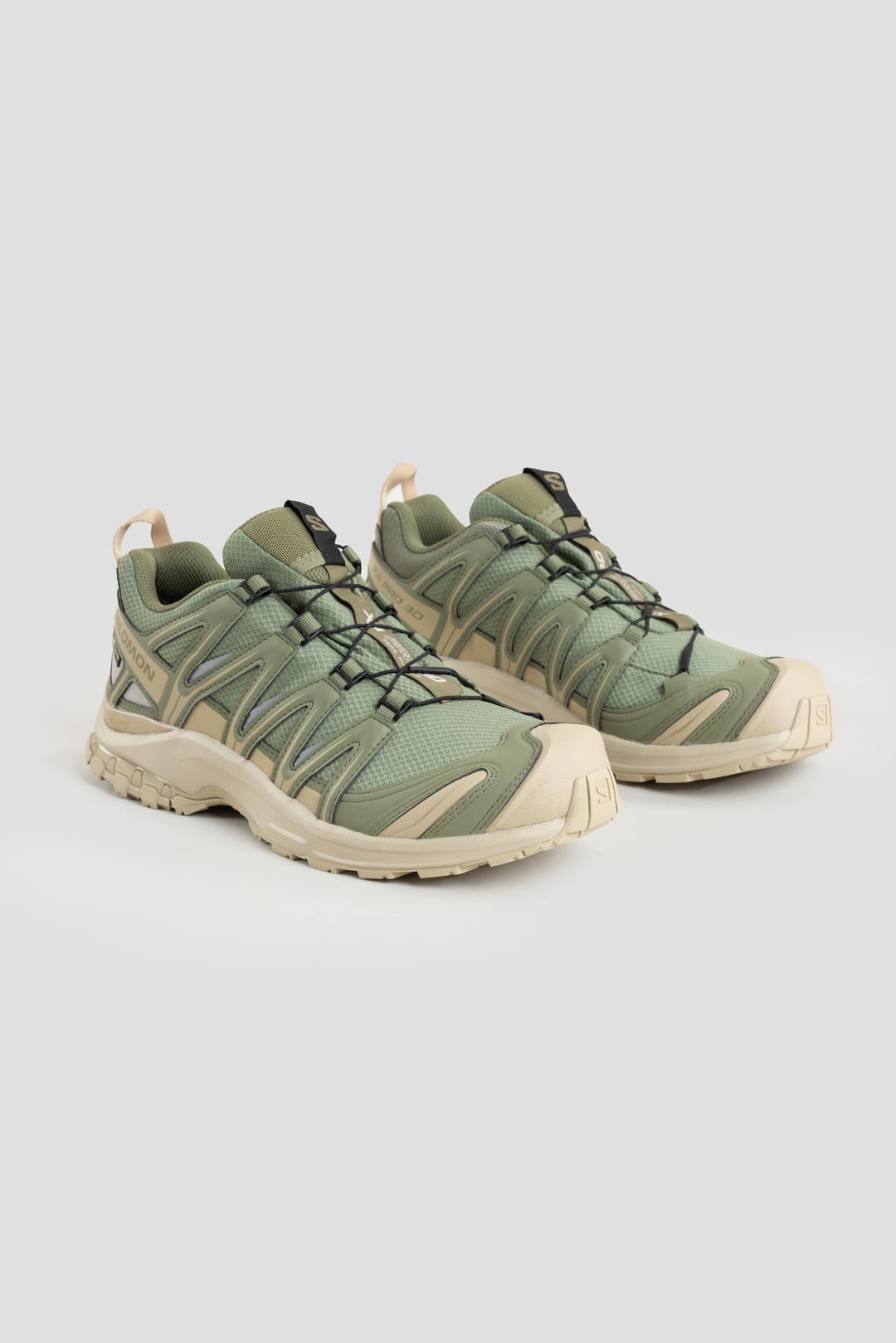 スニーカー SALOMON Xa pro 3d gtx sneakers Verde Salomon - DEEP LICHEN GREEN, WHITE PEPPER AND SILVER CLOUD