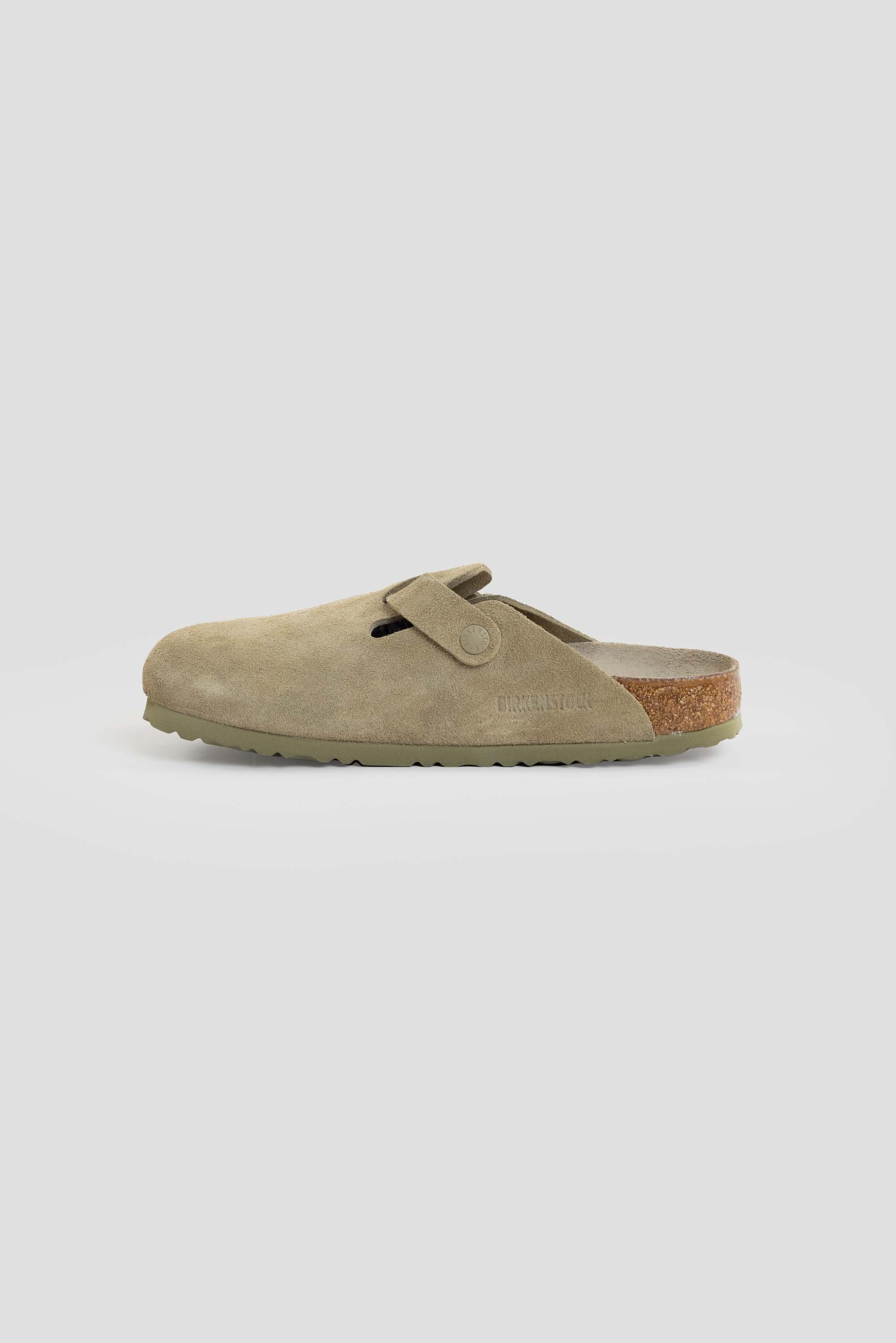 Boston Suede Faded Khaki