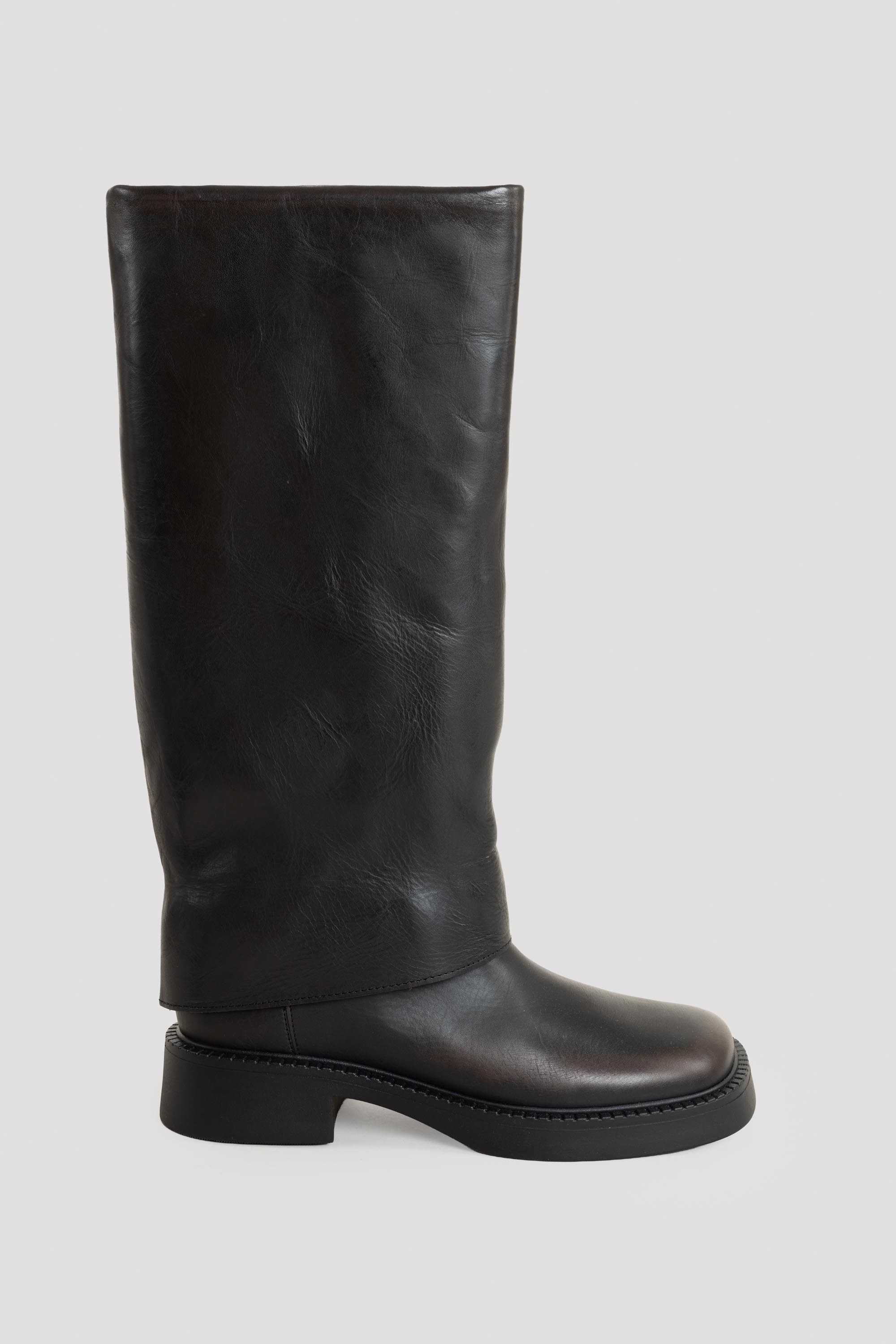 Leala Tall Boots Brushed Brown