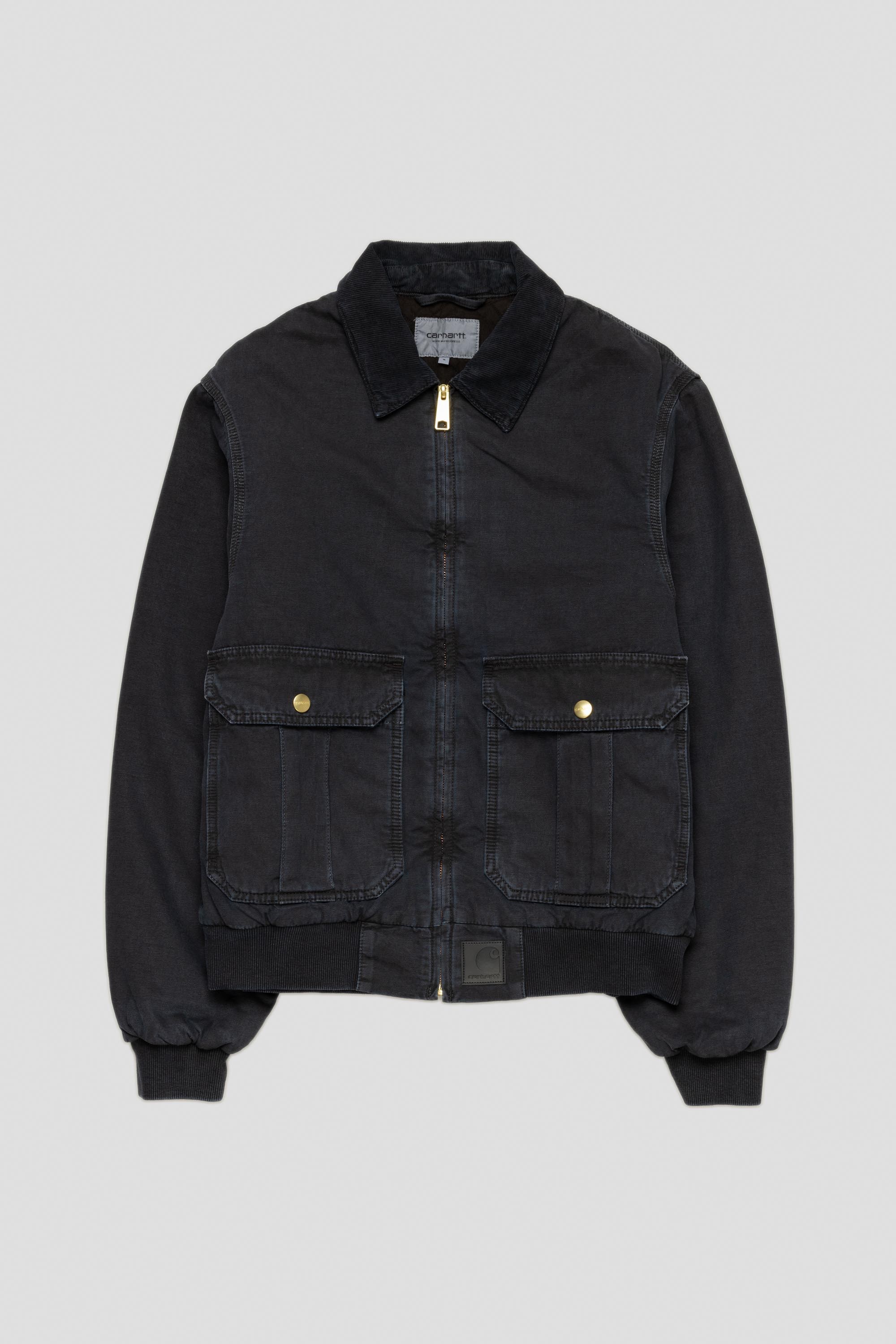 Stanton Jacket Black Stone Dyed