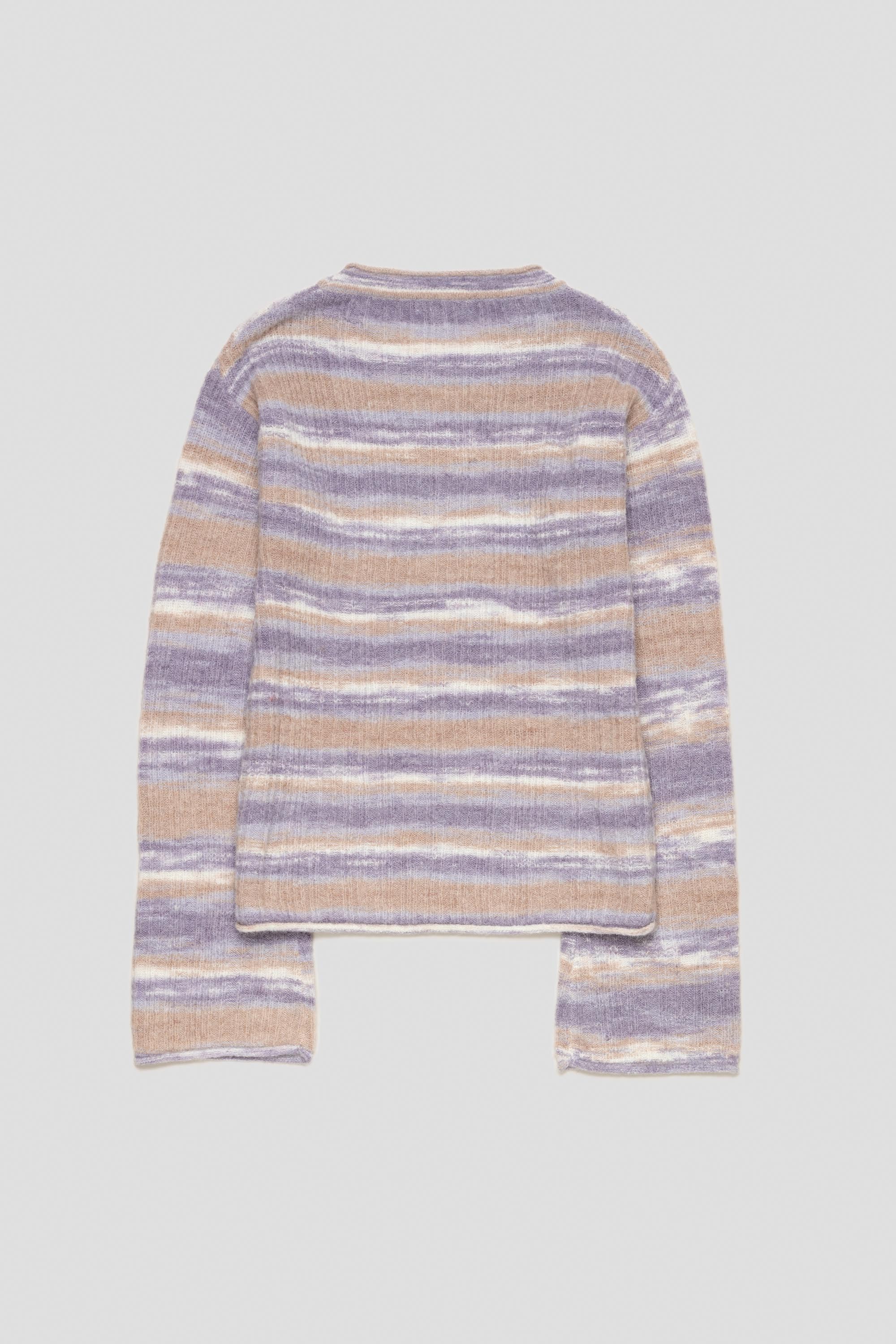 Women's Space Dye Knit Purple