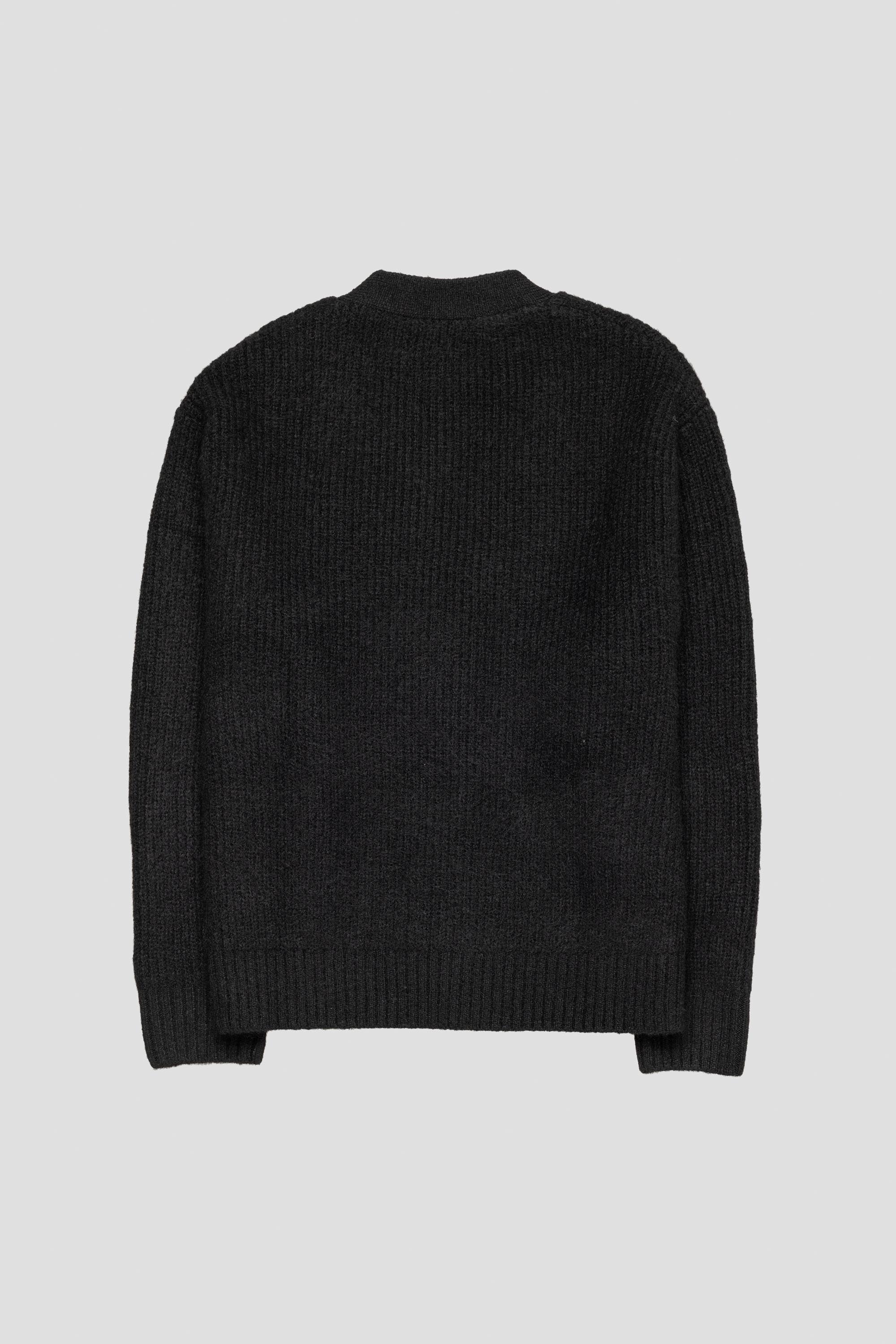 Signature Knitted Cardigan Black