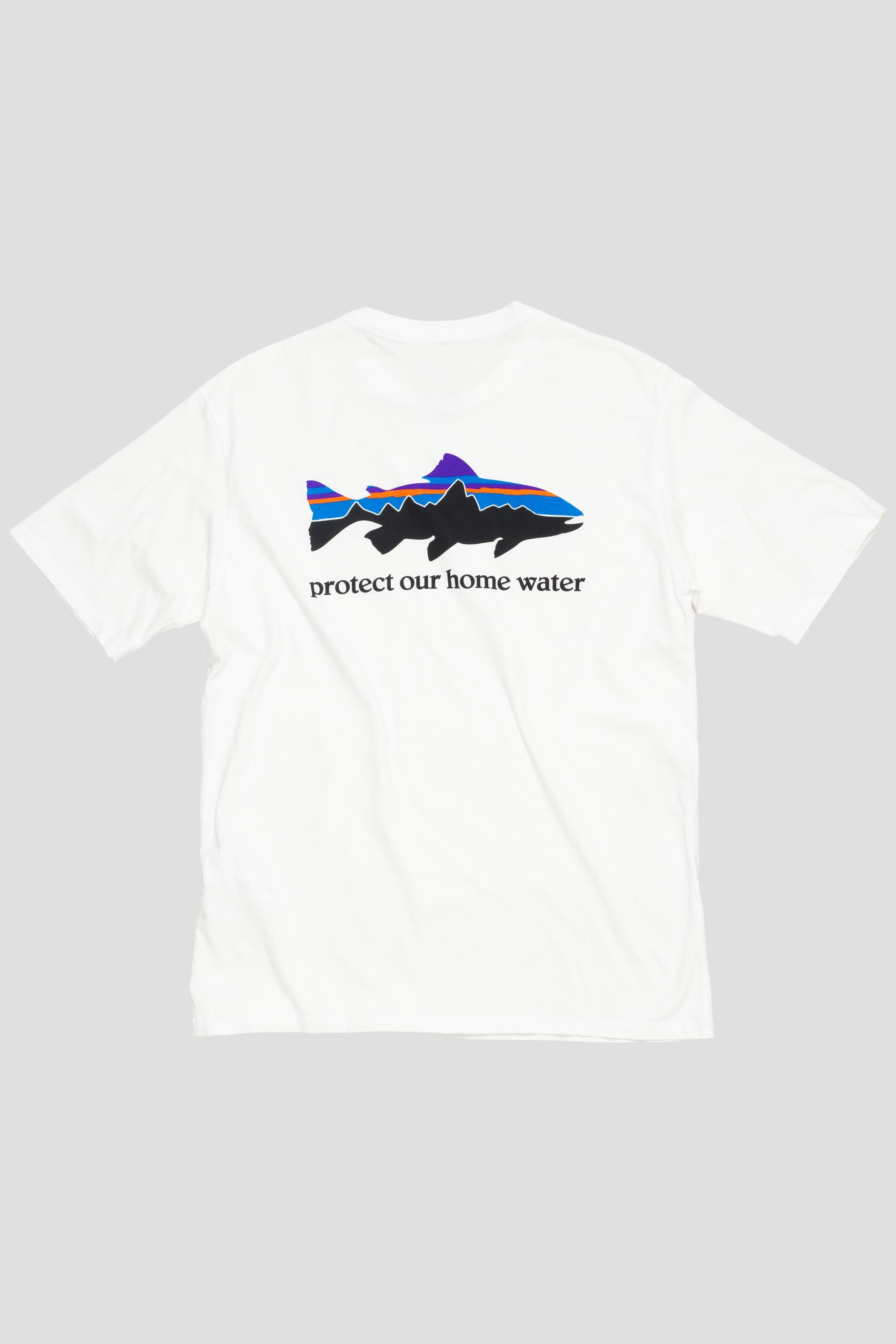 Home Water Trout Organic T-Shirt White
