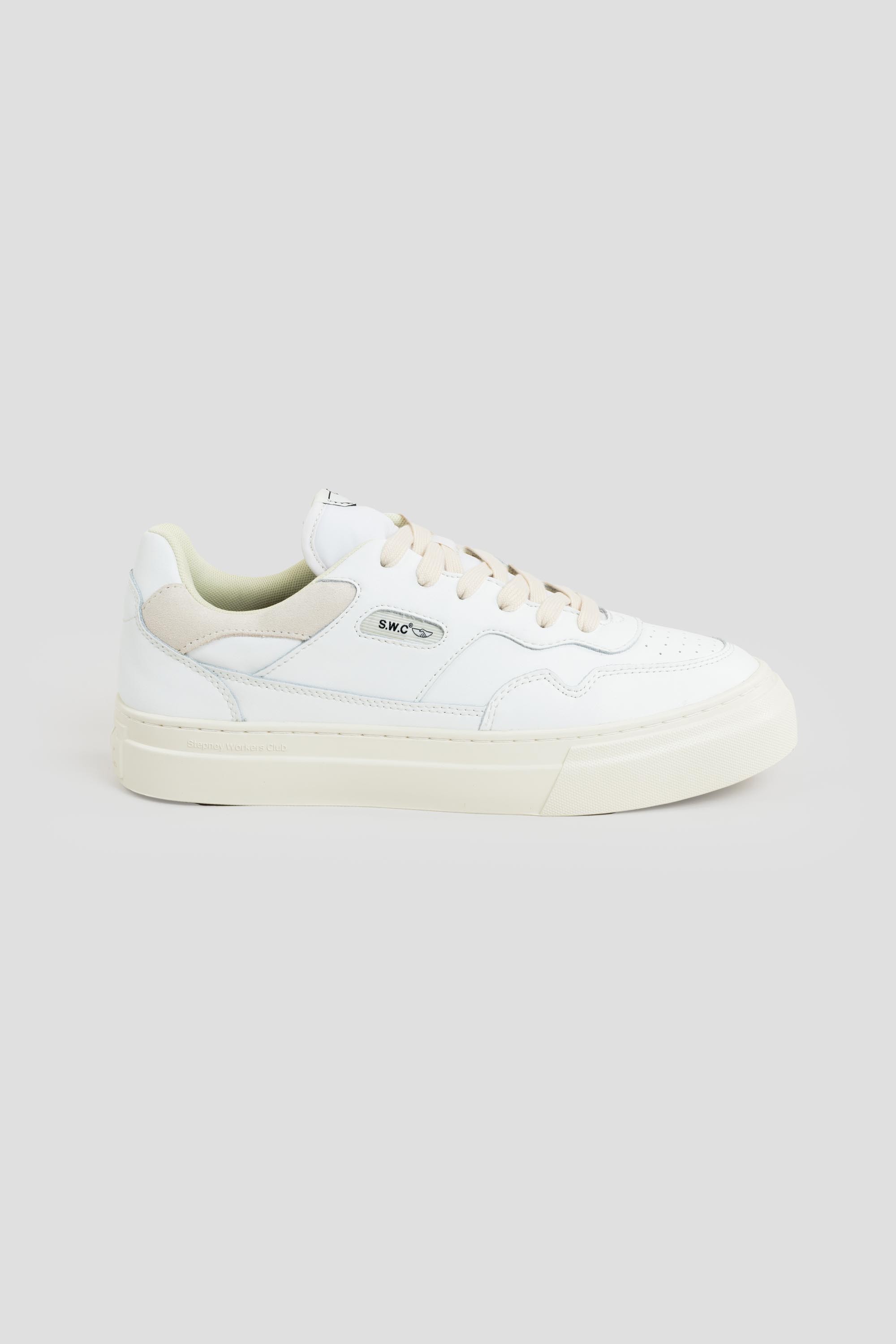 Pearl Leather White/Putty