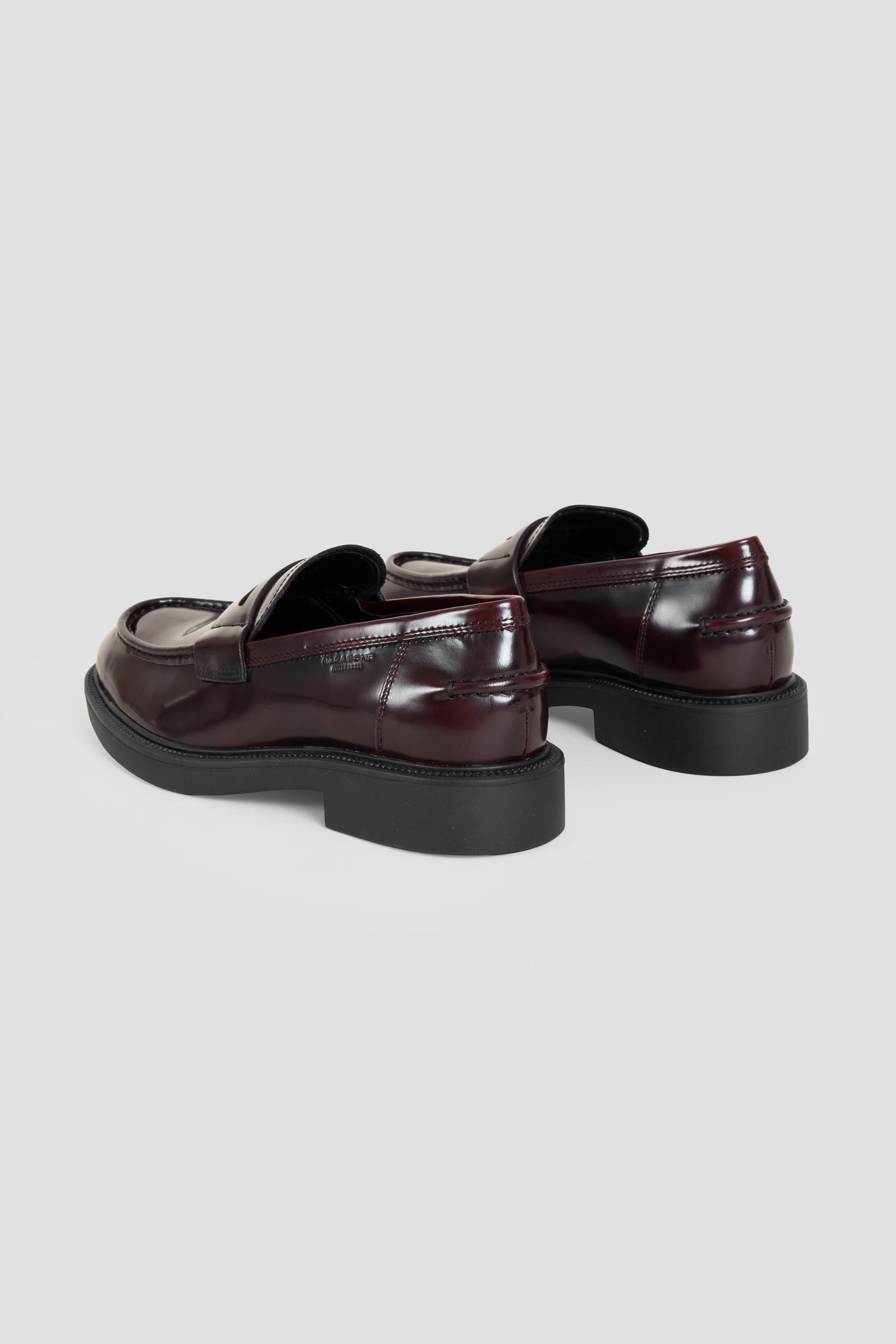 Alex M Loafers Dark Bordeaux
