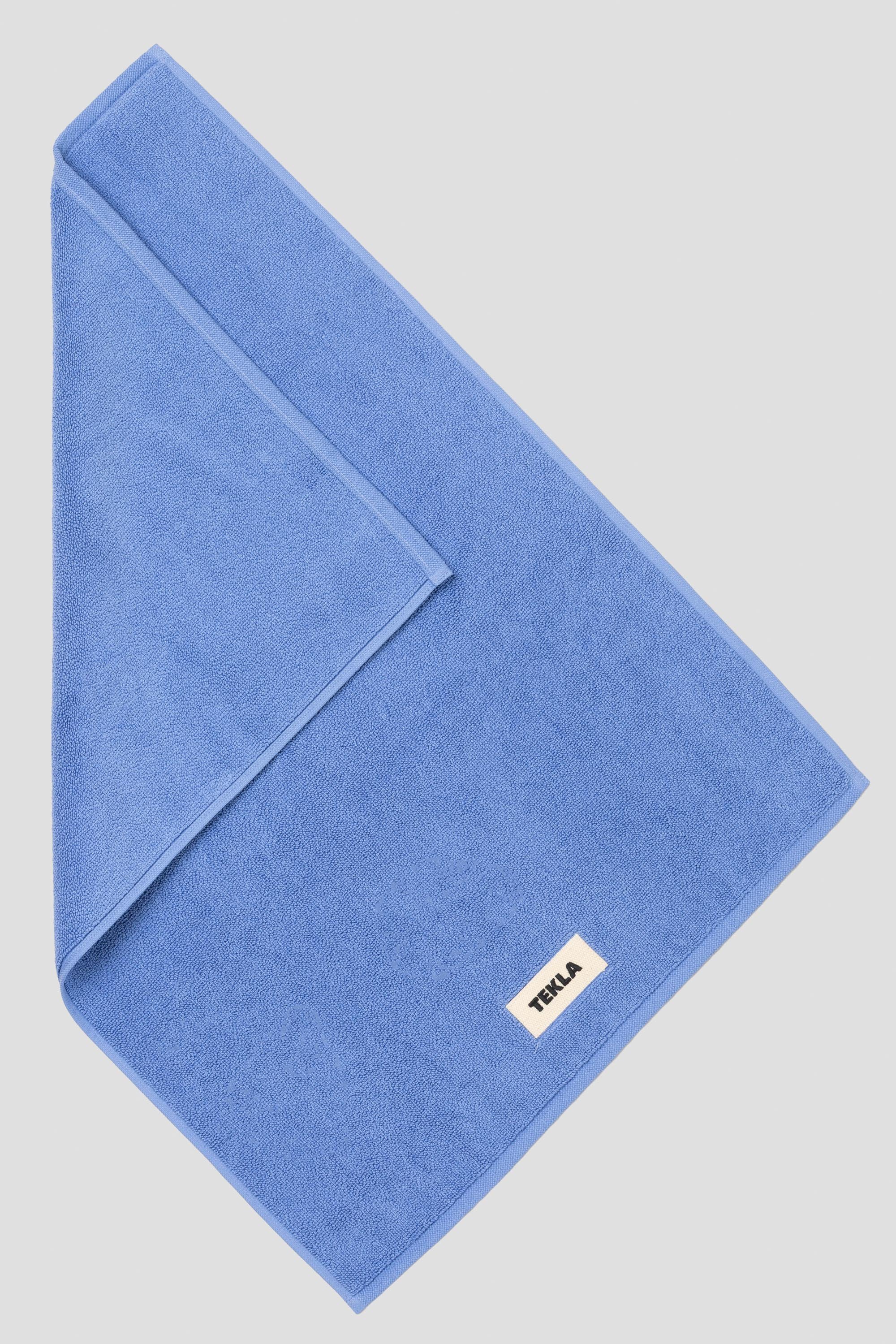 Bath Mat Clear Blue