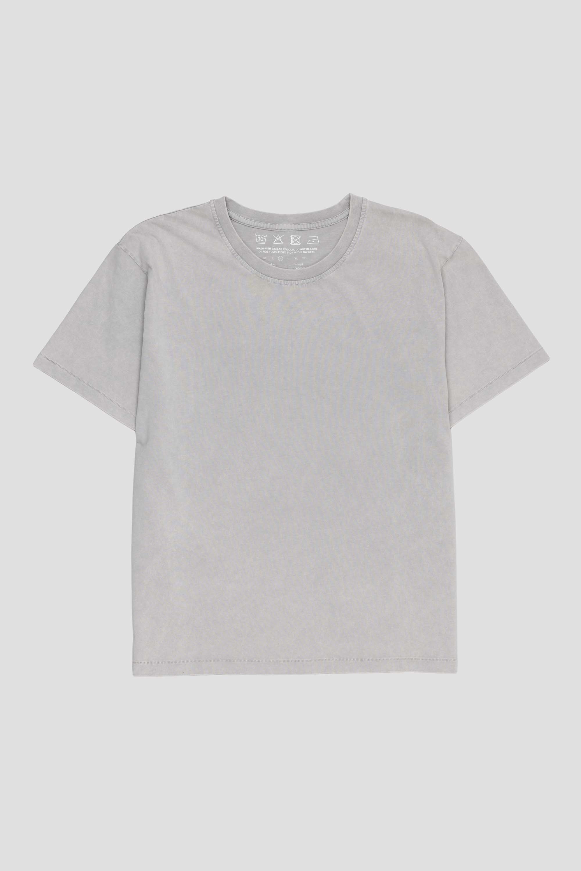 New Tee Washed Light Grey