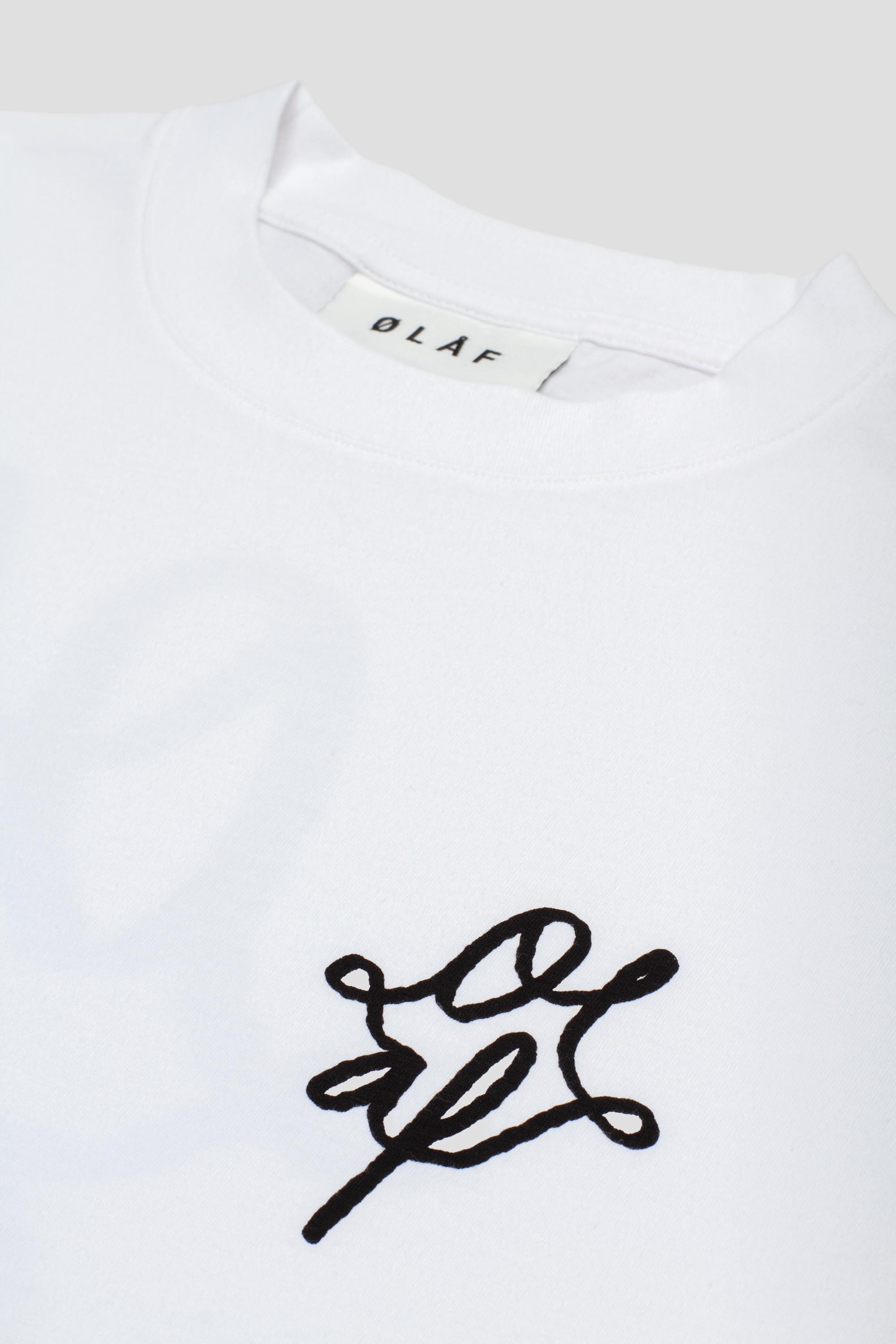 Monogram Graphic Tee Optical White