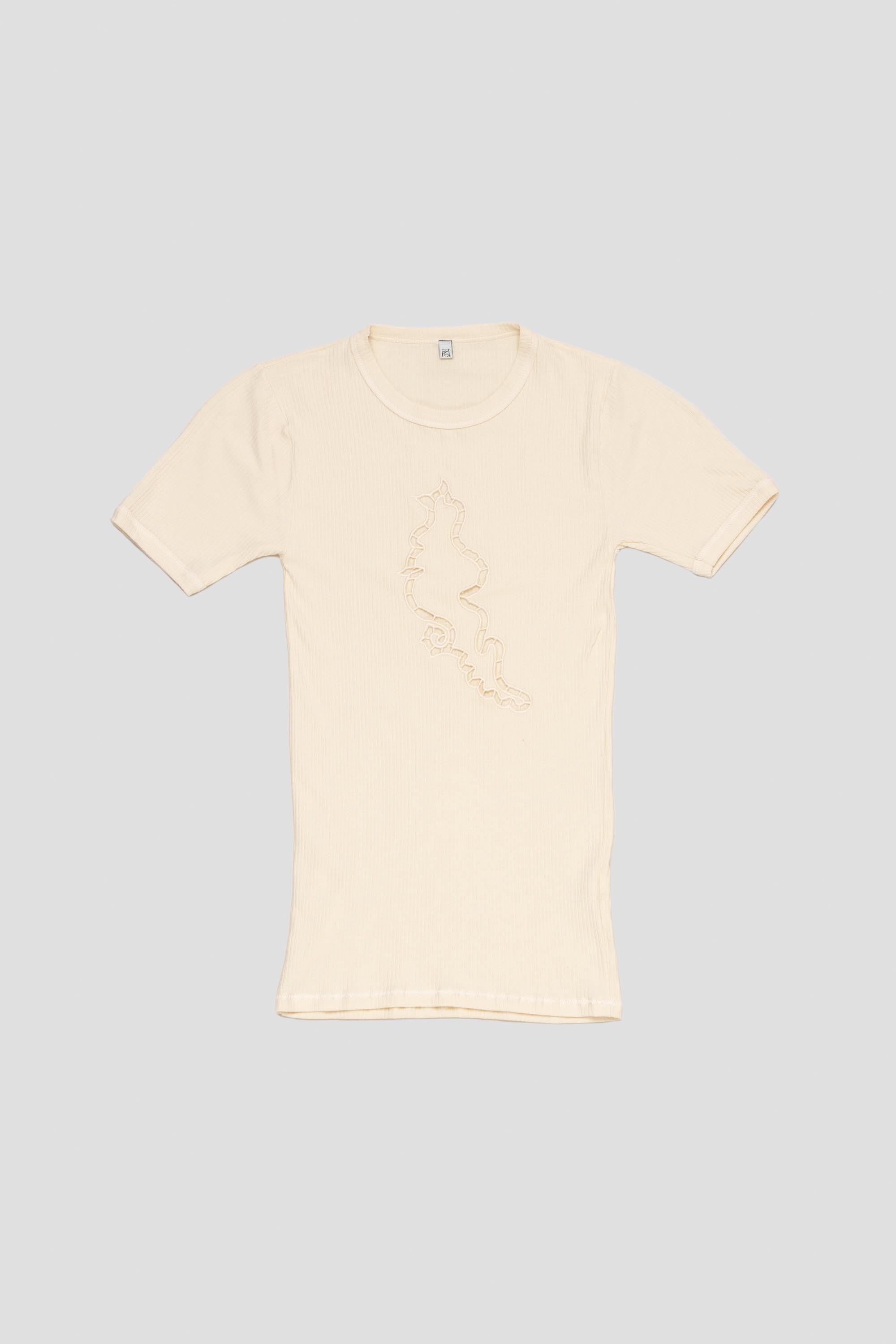 Ponte Tee Shirt Undyed