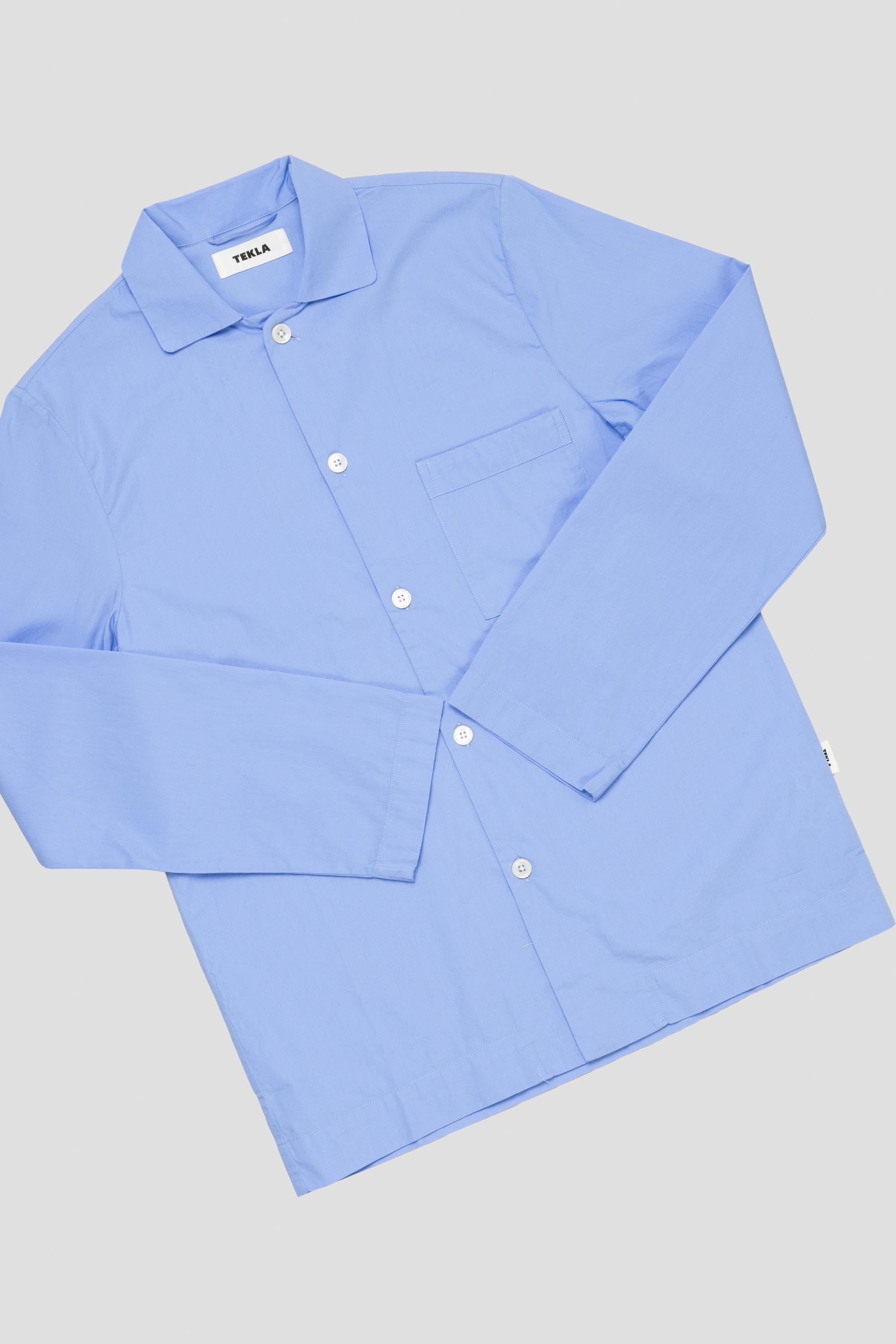 Pyjamas Shirt Cornflower Blue