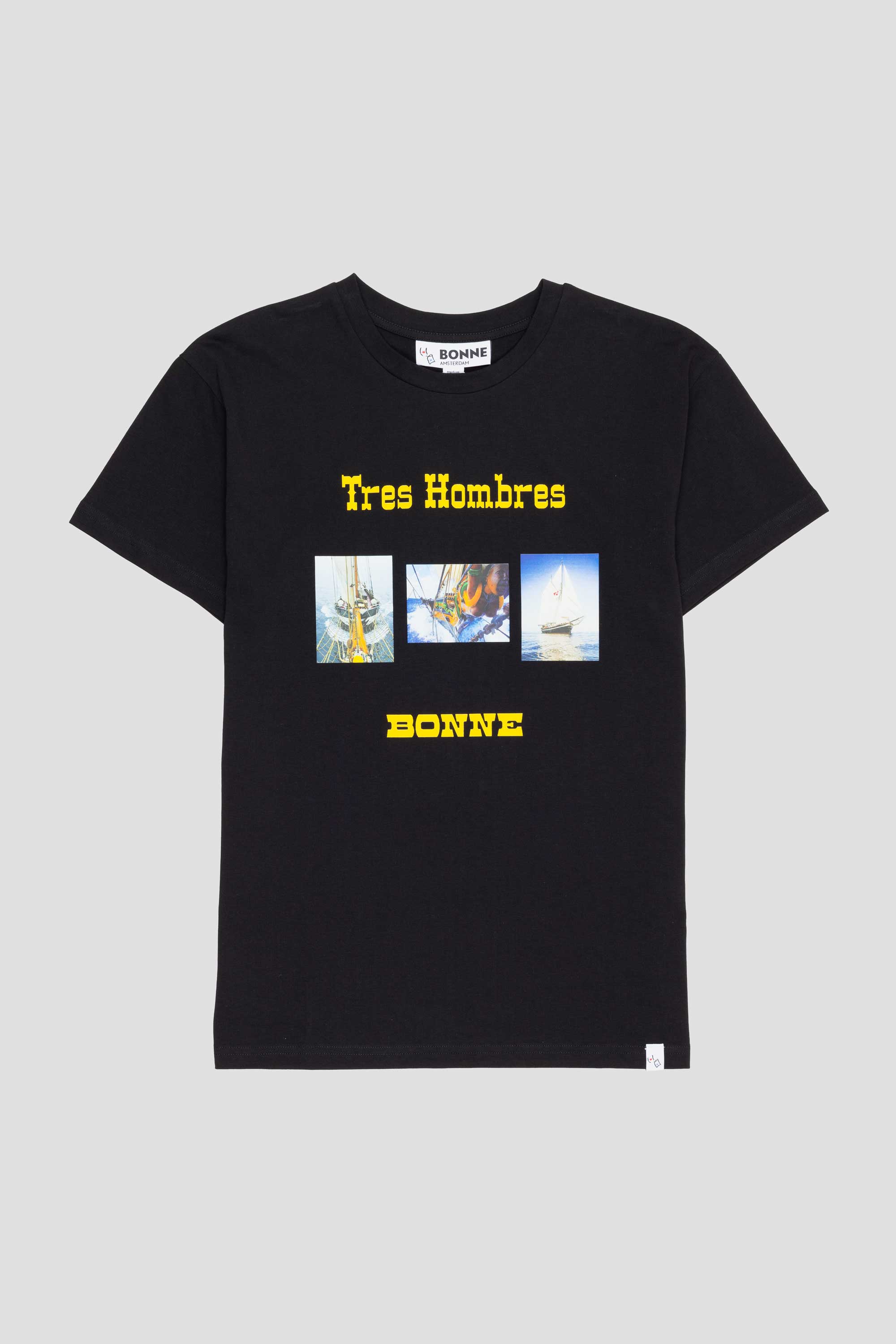 Tres Hombres T-Shirt Black