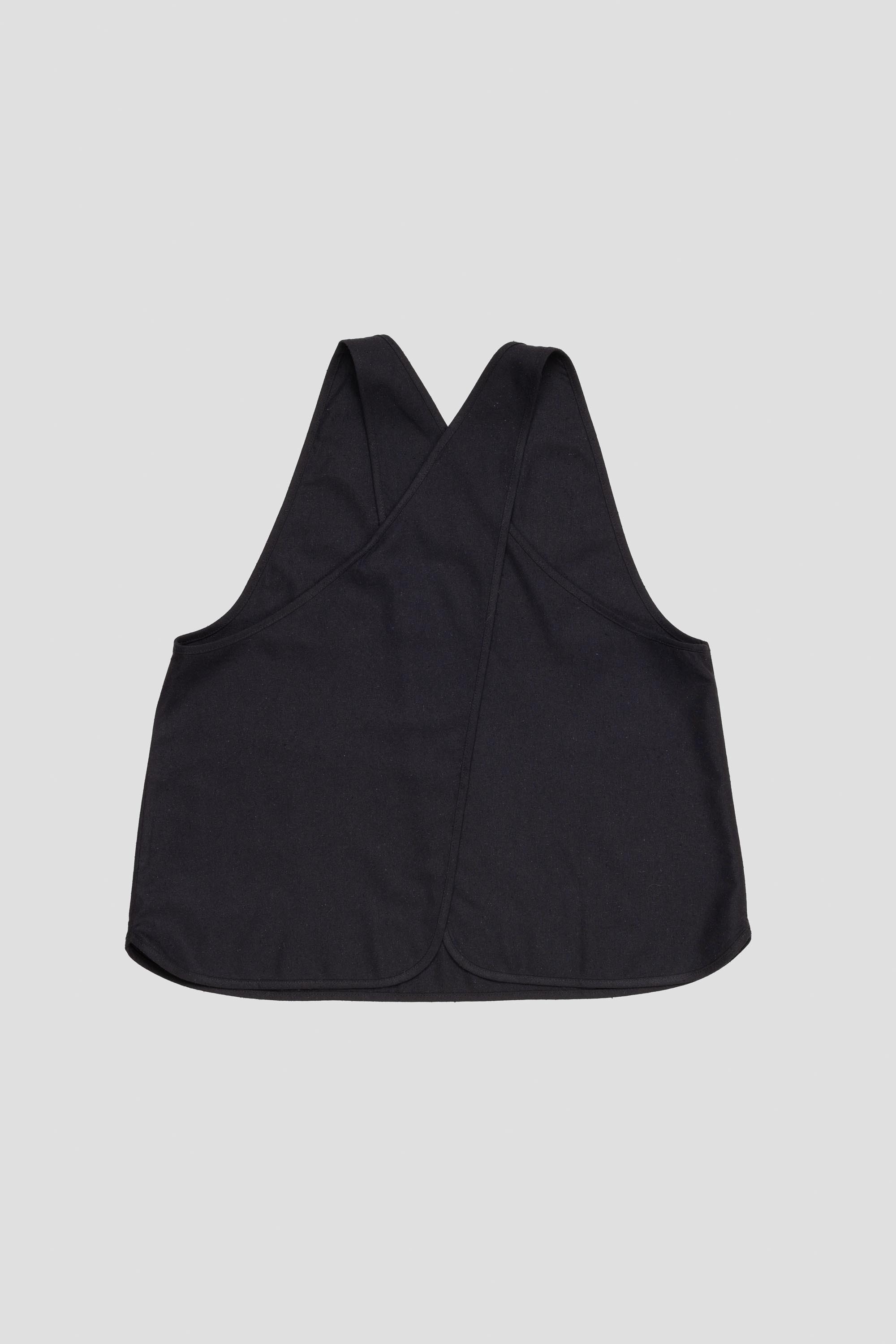 Apron Top Black