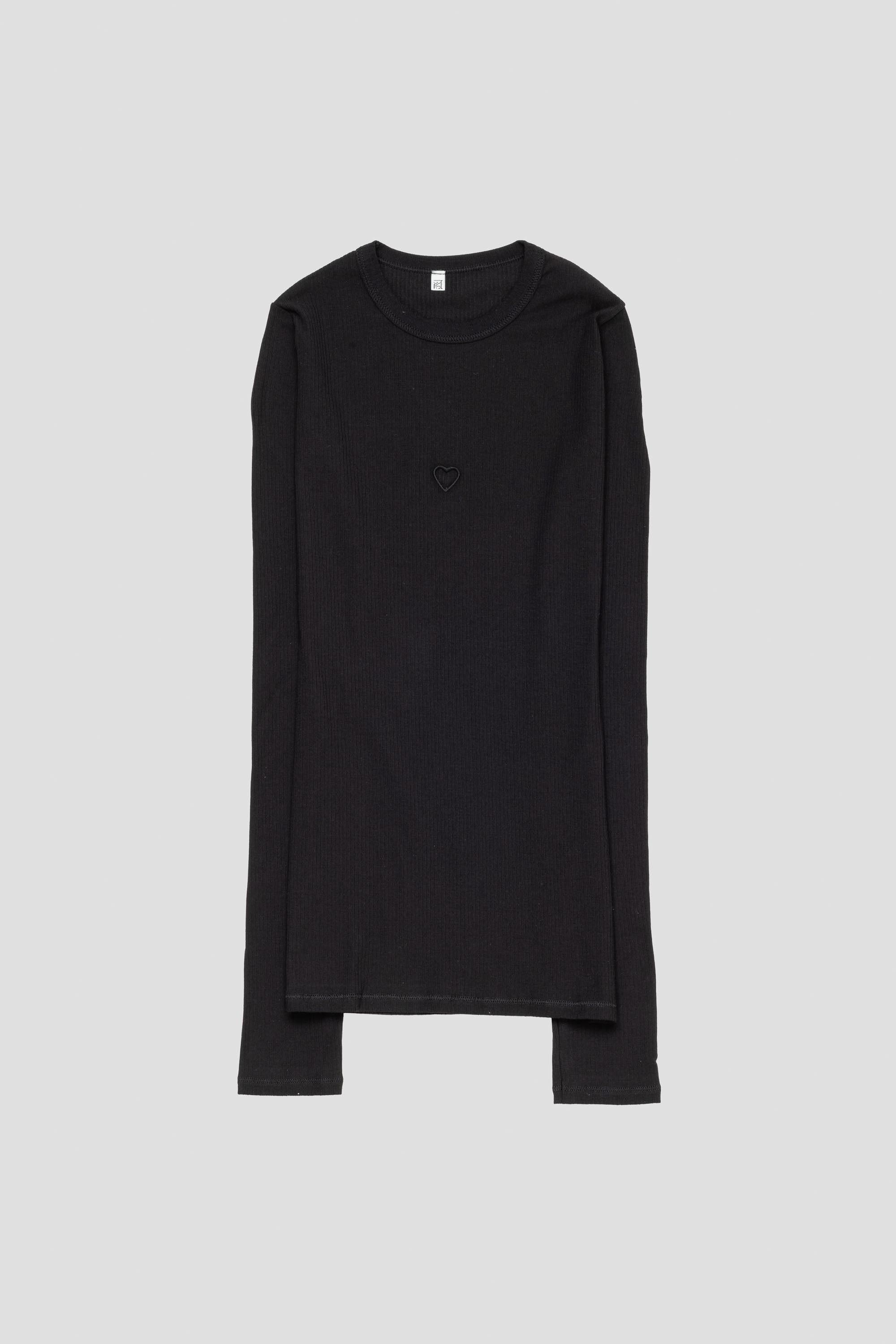 Heart Long Sleeve Black