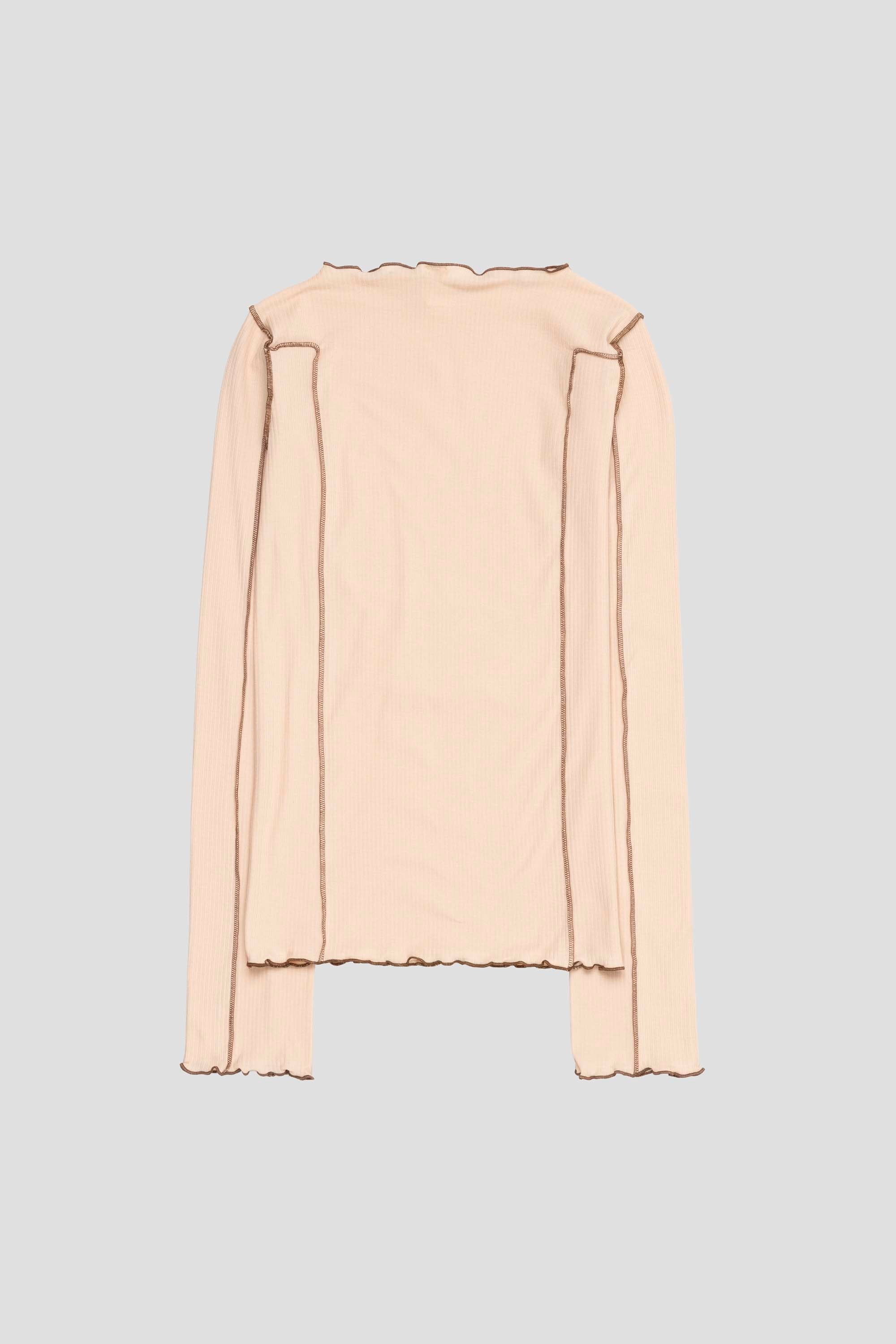 Omato Long Sleeve Tee Tin Beige