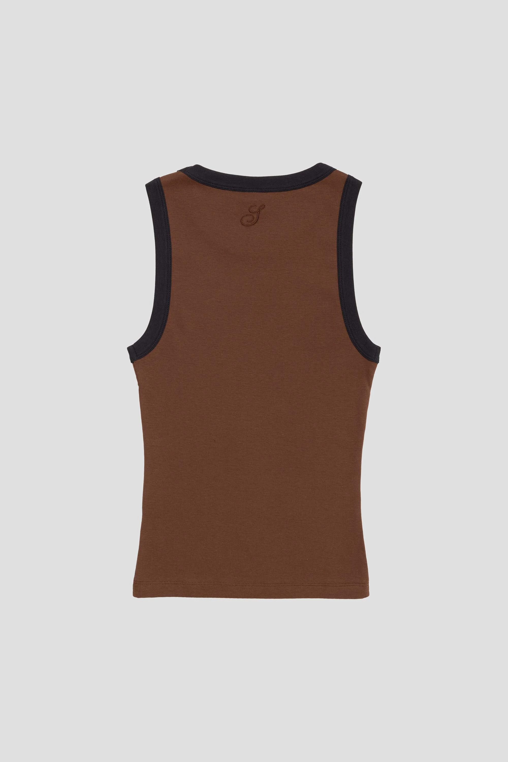 June Tanktop Brown/Black