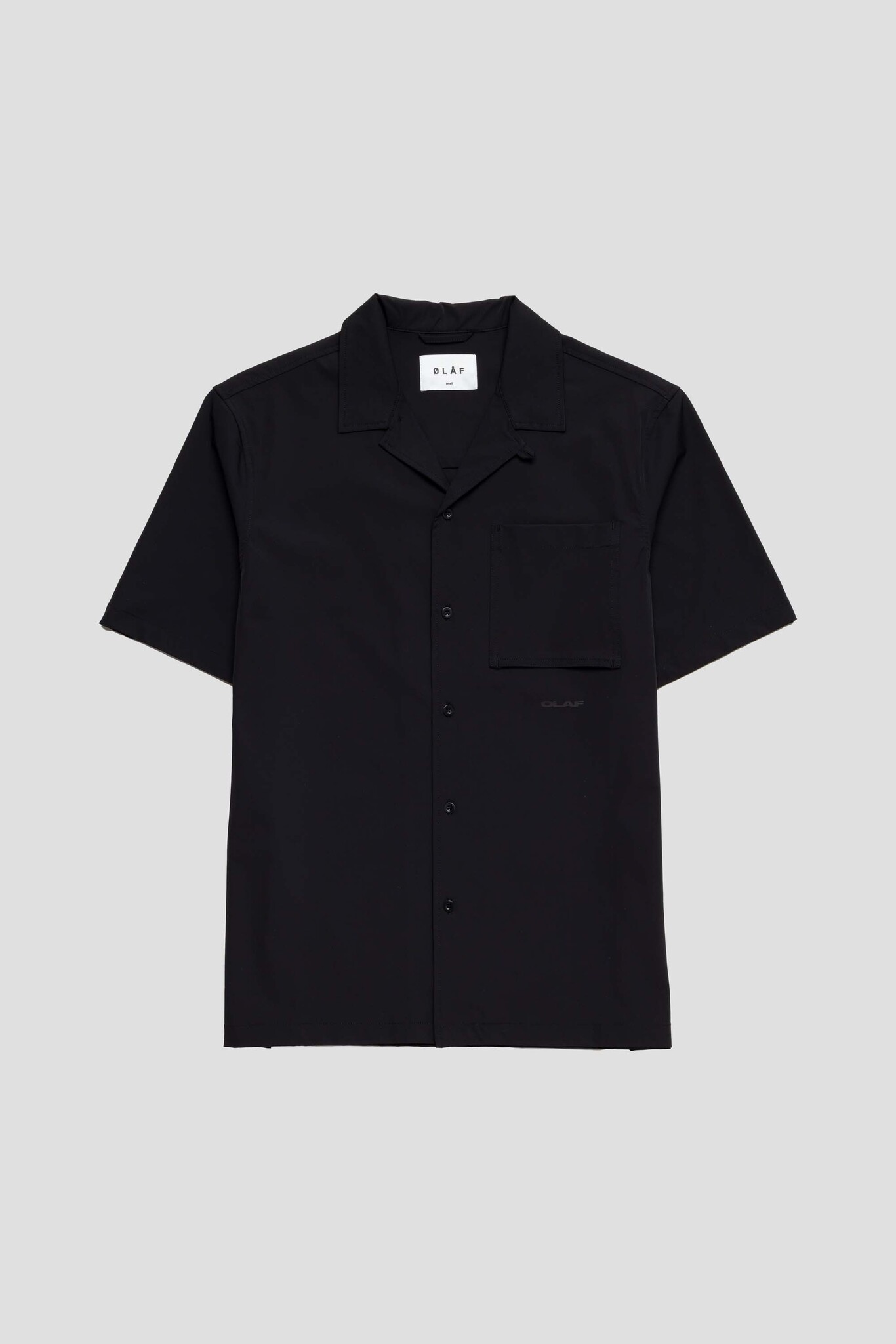Nylon SS Shirt Black