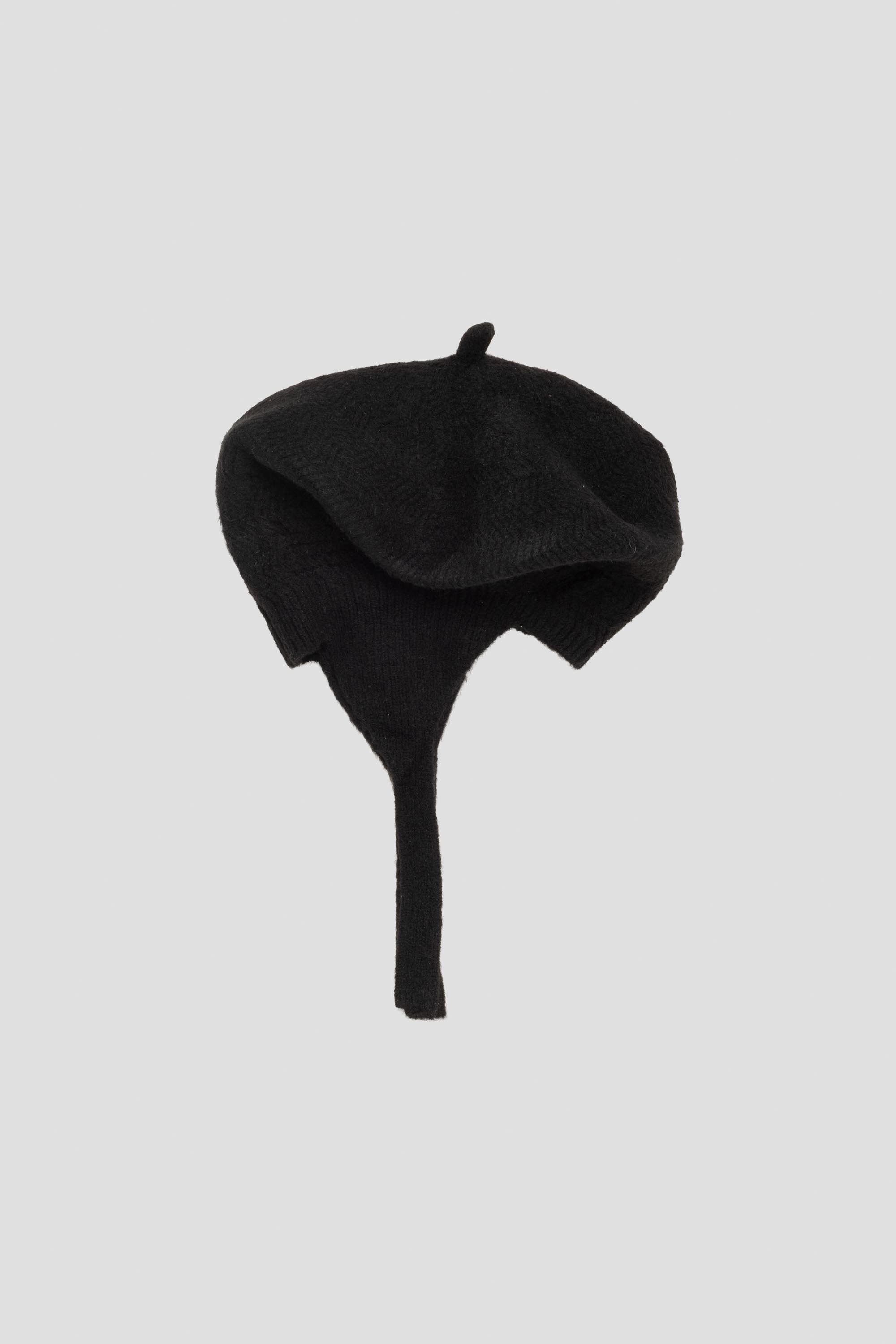 Wool Beret Black