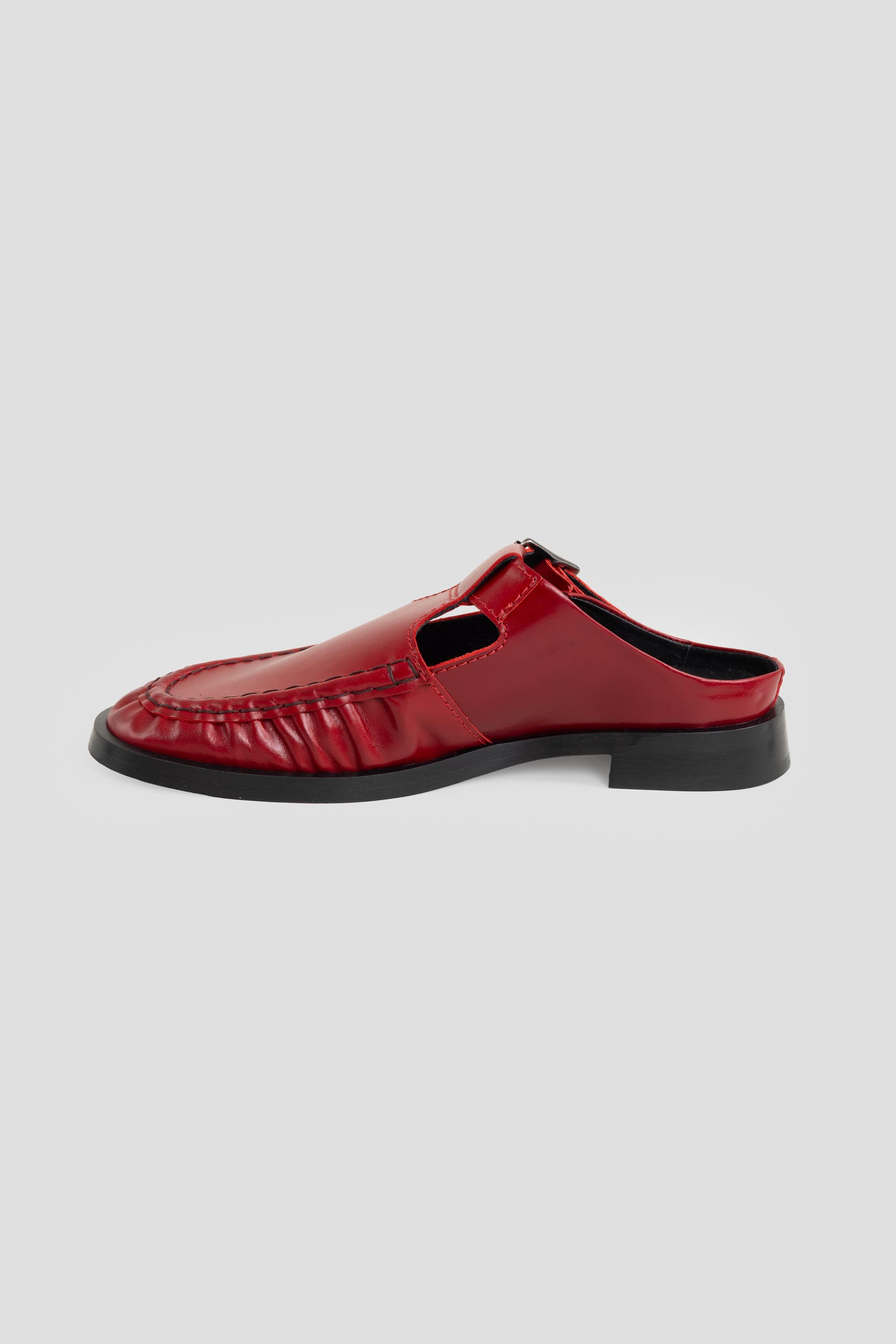 Gianna Mules Dark Red