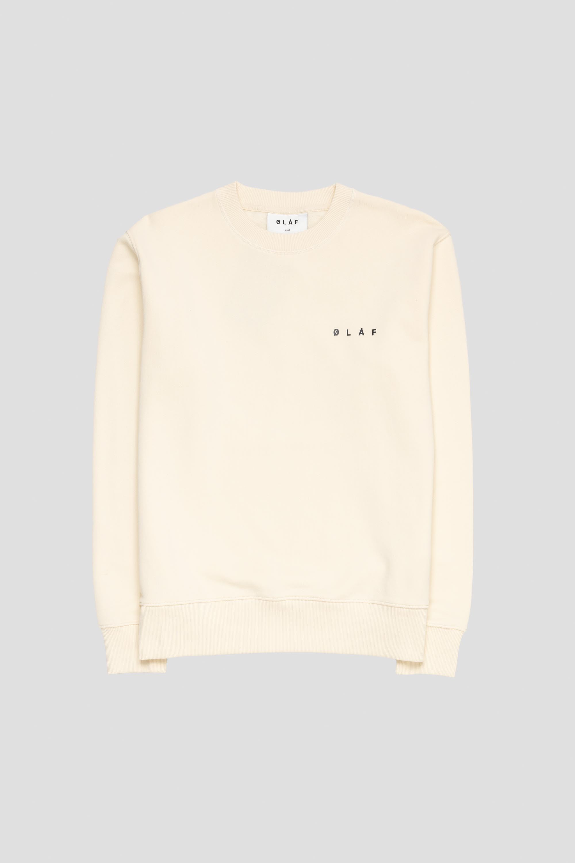 Spiral Face Crewneck Off White