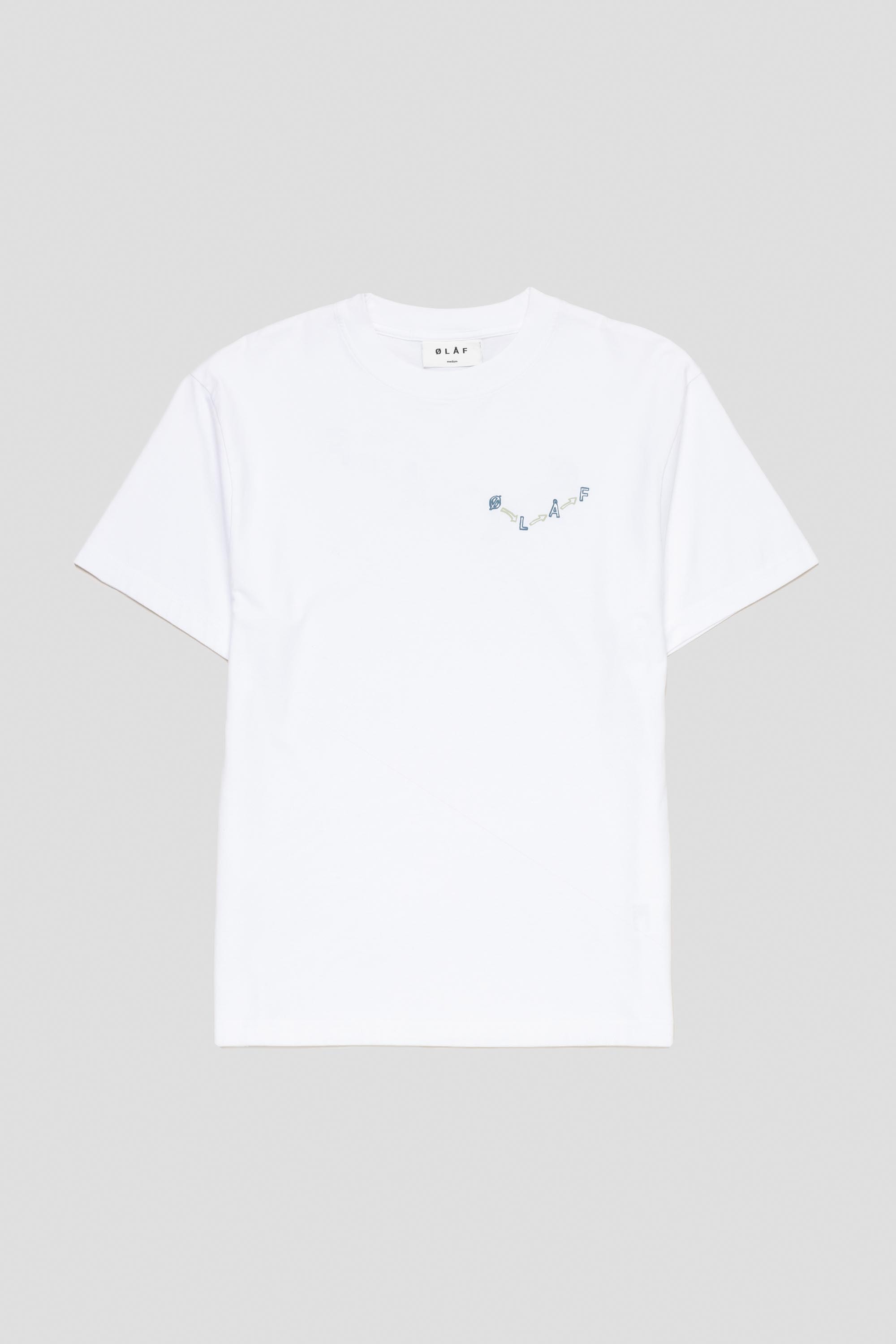 Arrows Tee Optical White