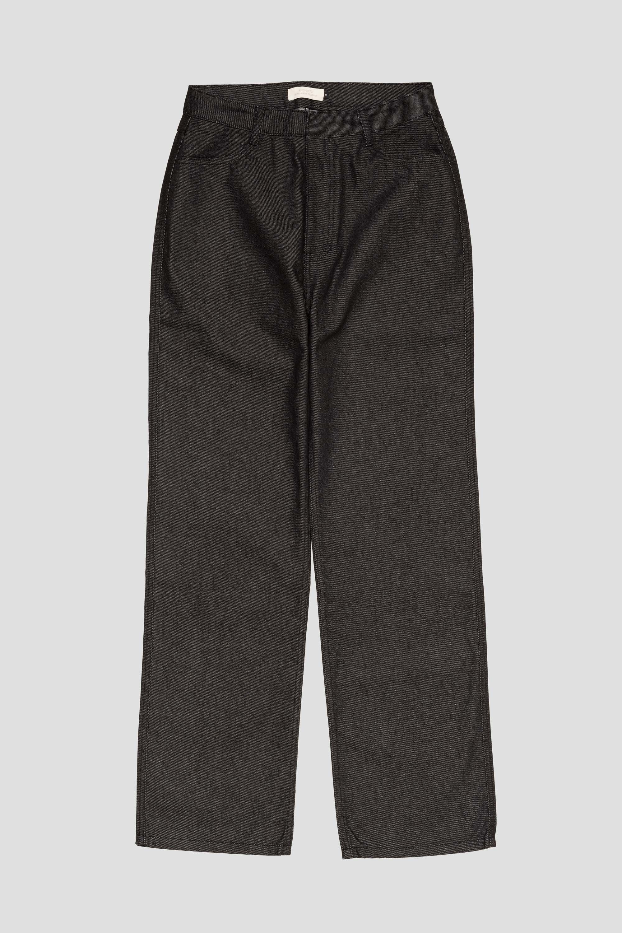 Mens Color Indigo Denim Black